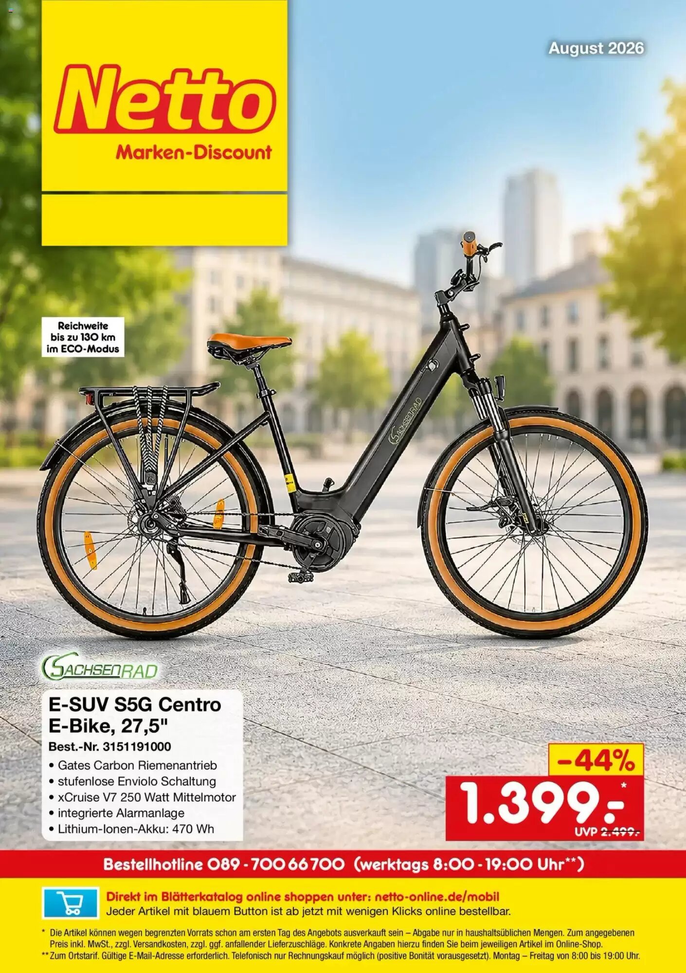 Netto Marken-Discount Prospekt (ab 01.08.2026) zum Blättern - Seite 1