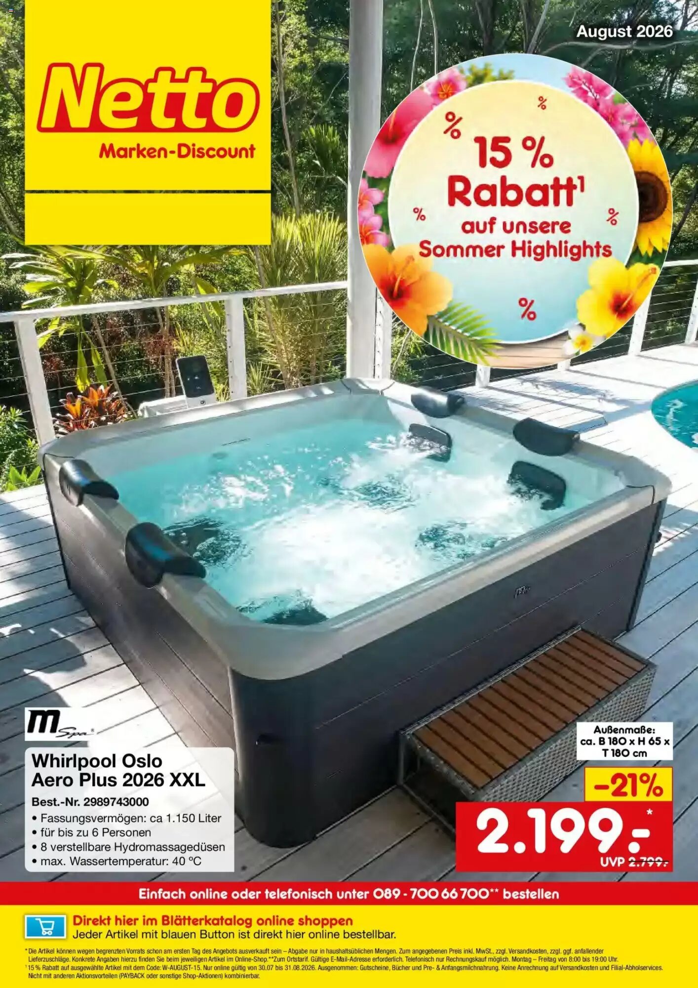 Netto Marken-Discount Prospekt (ab 01.08.2026) zum Blättern - Seite 1