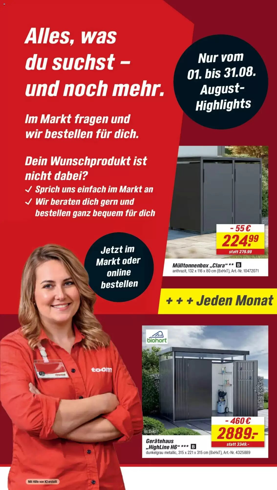 toom Baumarkt Prospekt (ab 01.08.2026) zum Blättern - Seite 10