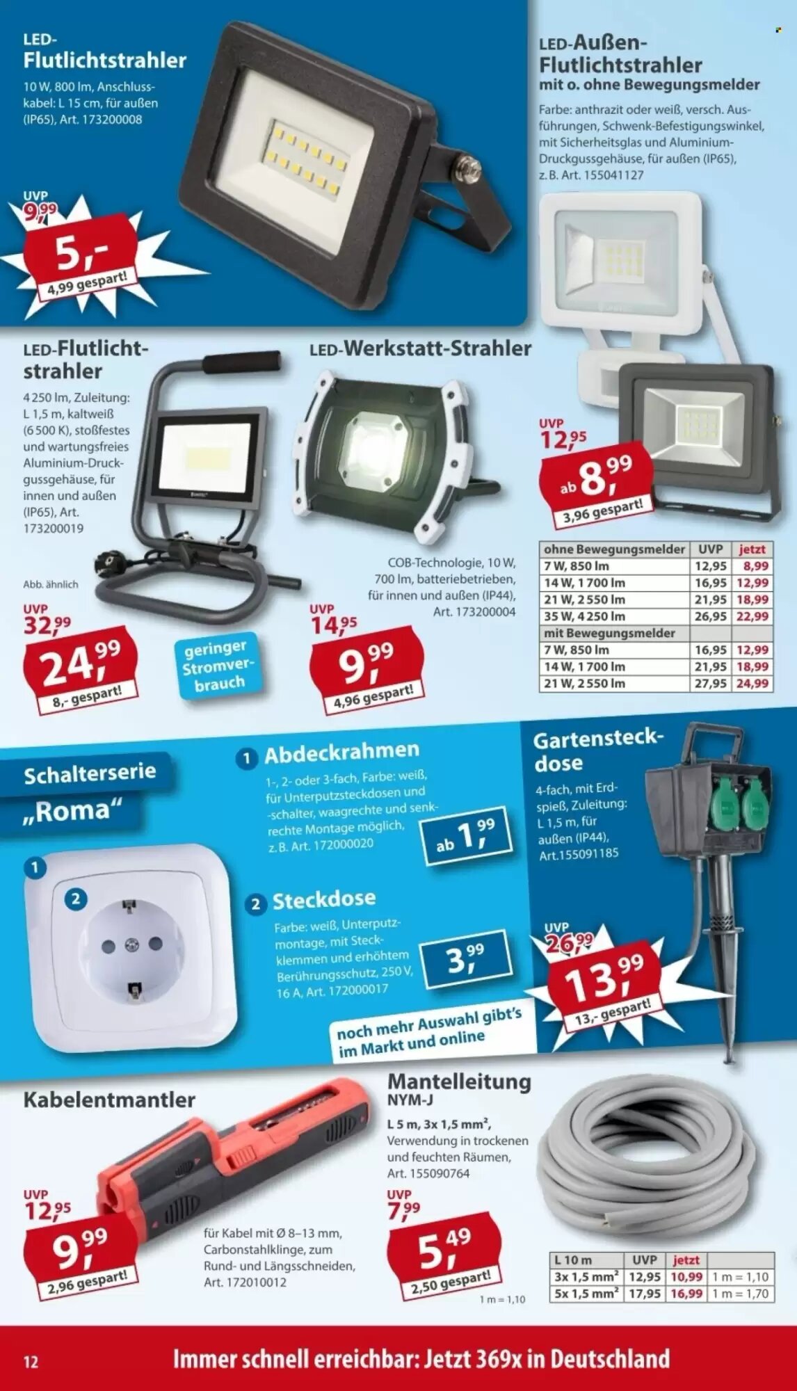 Sonderpreis Baumarkt Prospekt (ab 01.08.2026) zum Blättern - Seite 12