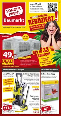 Sonderpreis Baumarkt Prospekt (ab 01.08.2026) zum Blättern