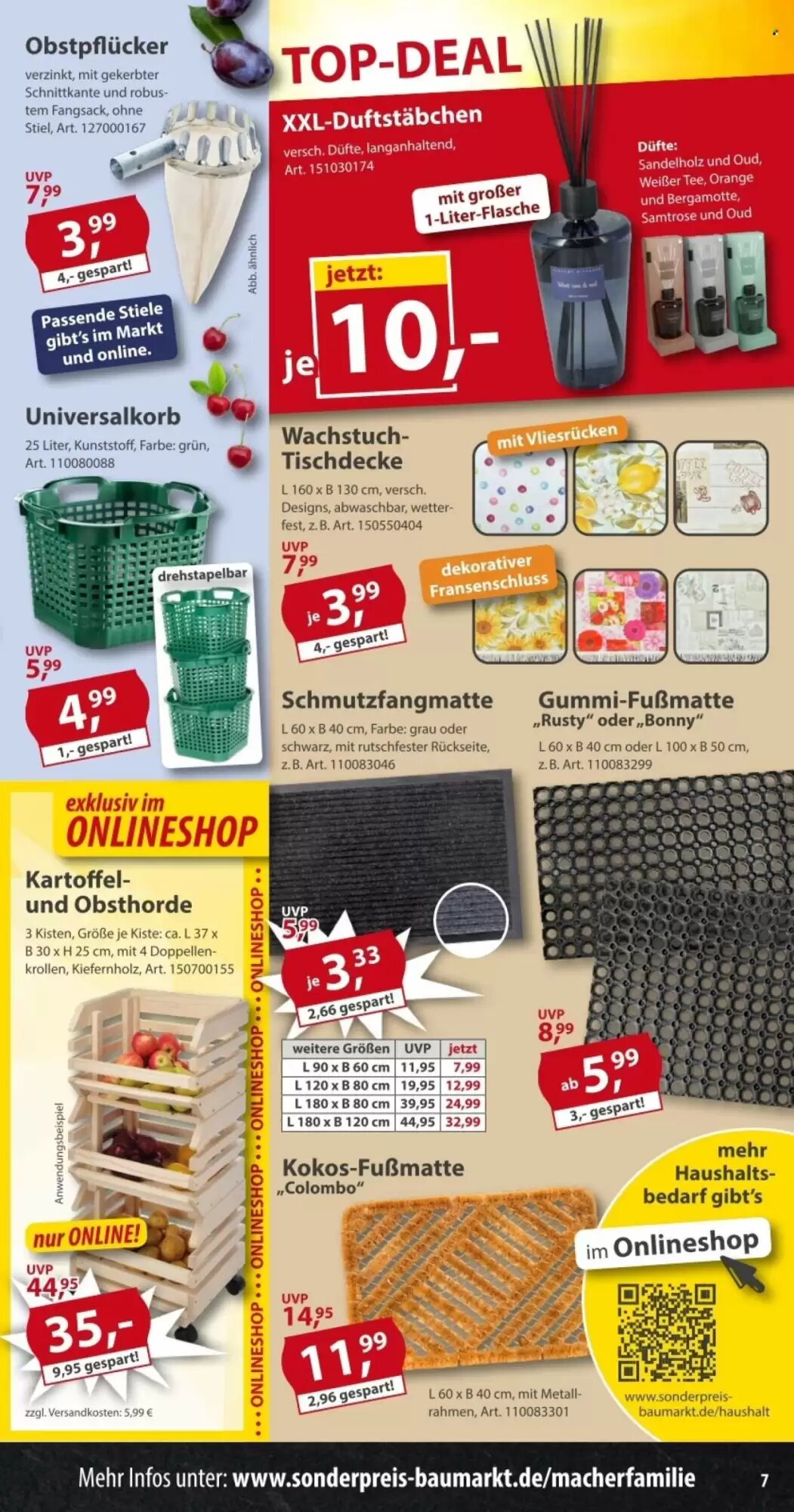 Sonderpreis Baumarkt Prospekt (ab 01.08.2026) zum Blättern - Seite 7