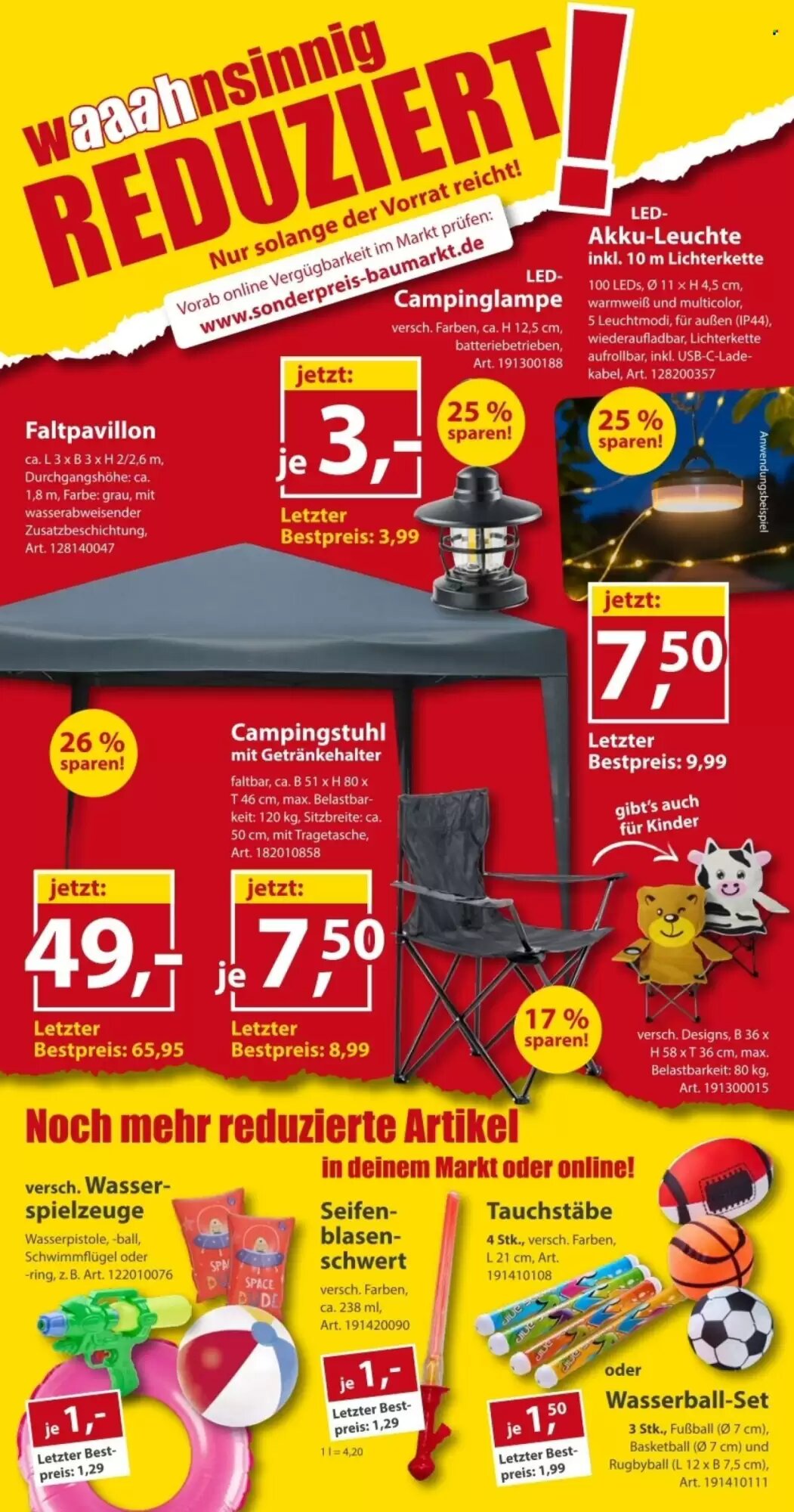 Sonderpreis Baumarkt Prospekt (ab 01.08.2026) zum Blättern - Seite 8