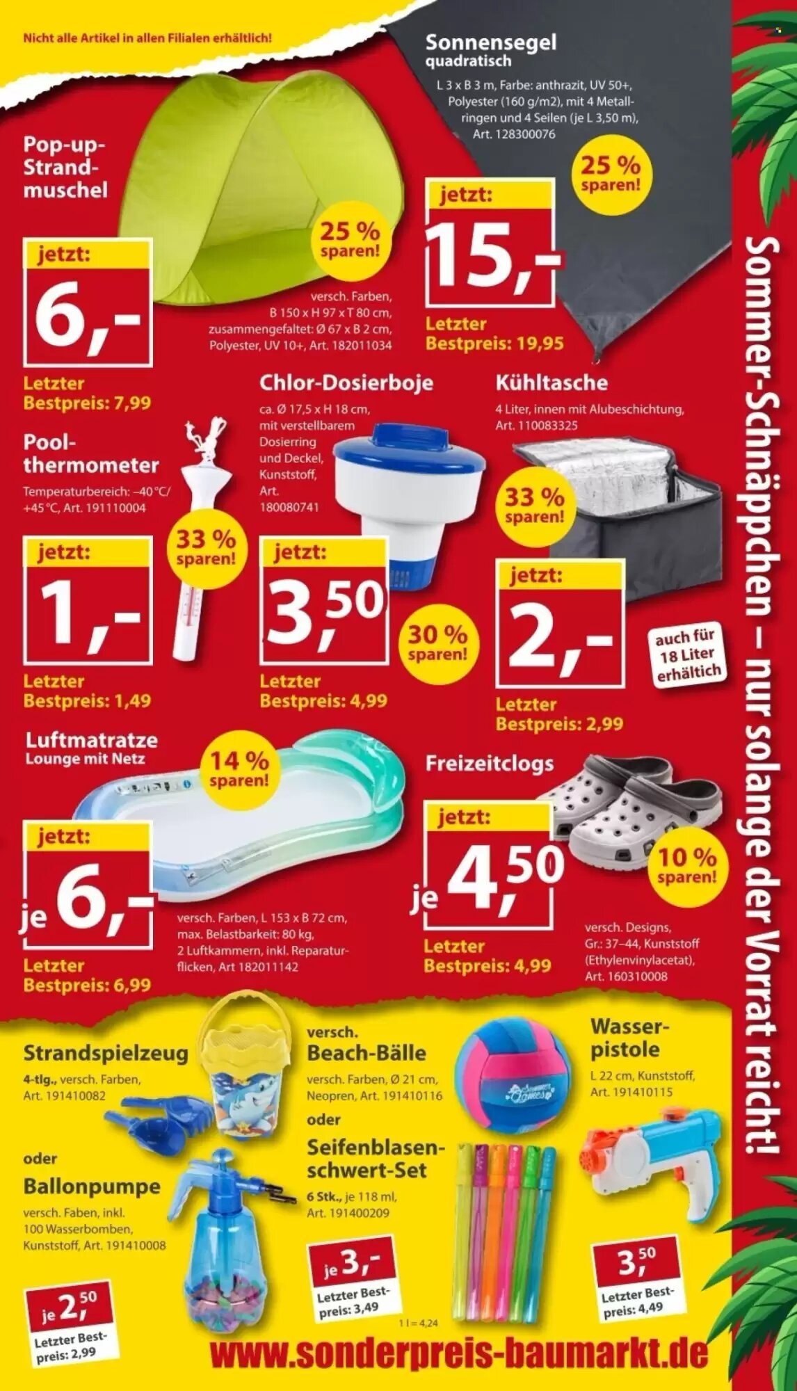 Sonderpreis Baumarkt Prospekt (ab 01.08.2026) zum Blättern - Seite 9