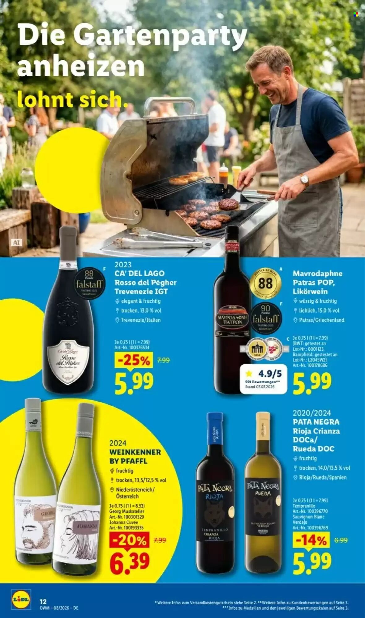 Lidl Prospekt (ab 01.08.2026) zum Blättern - Seite 12