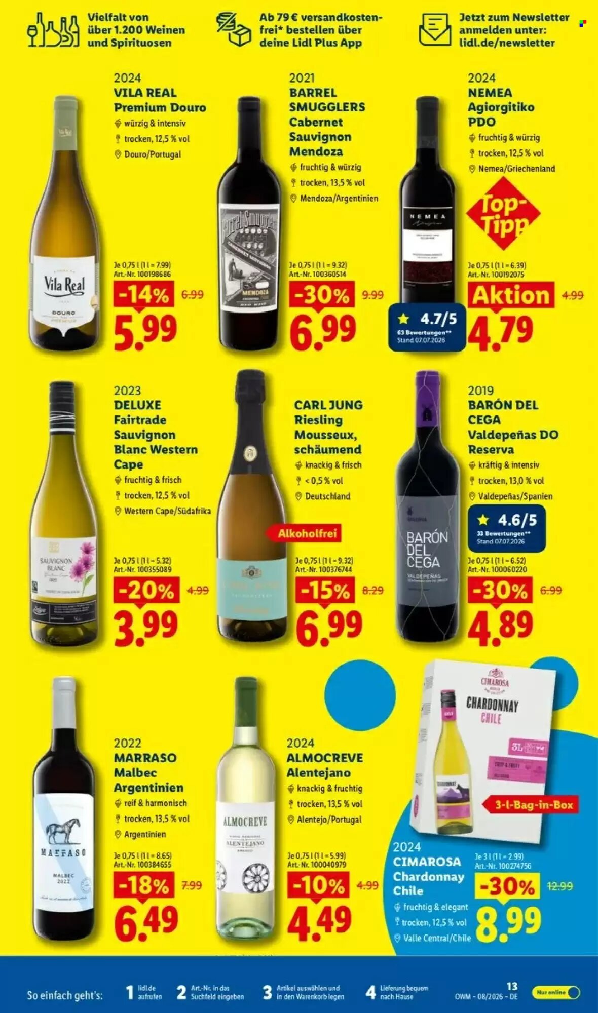 Lidl Prospekt (ab 01.08.2026) zum Blättern - Seite 13