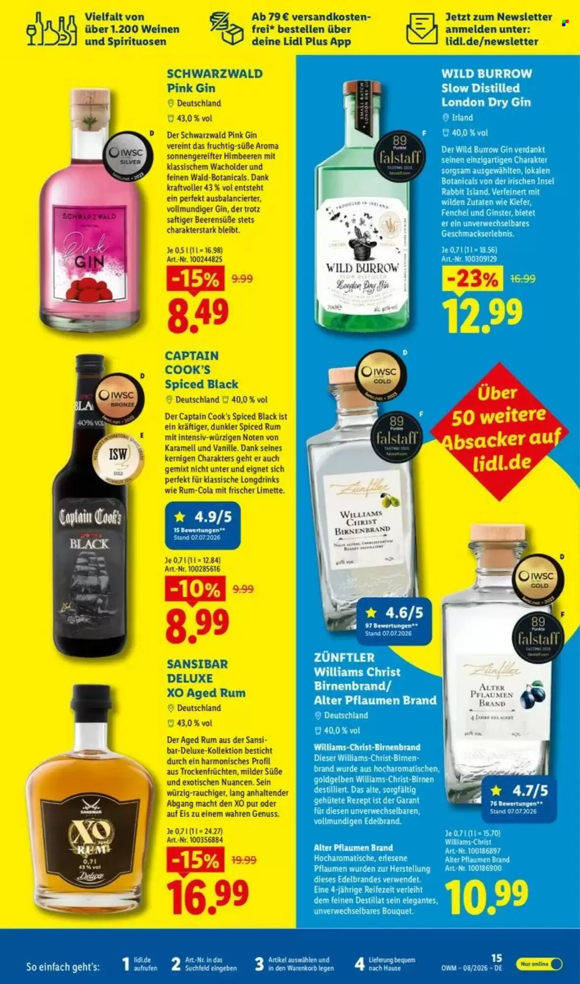 Lidl Prospekt (ab 01.08.2026) zum Blättern - Seite 15