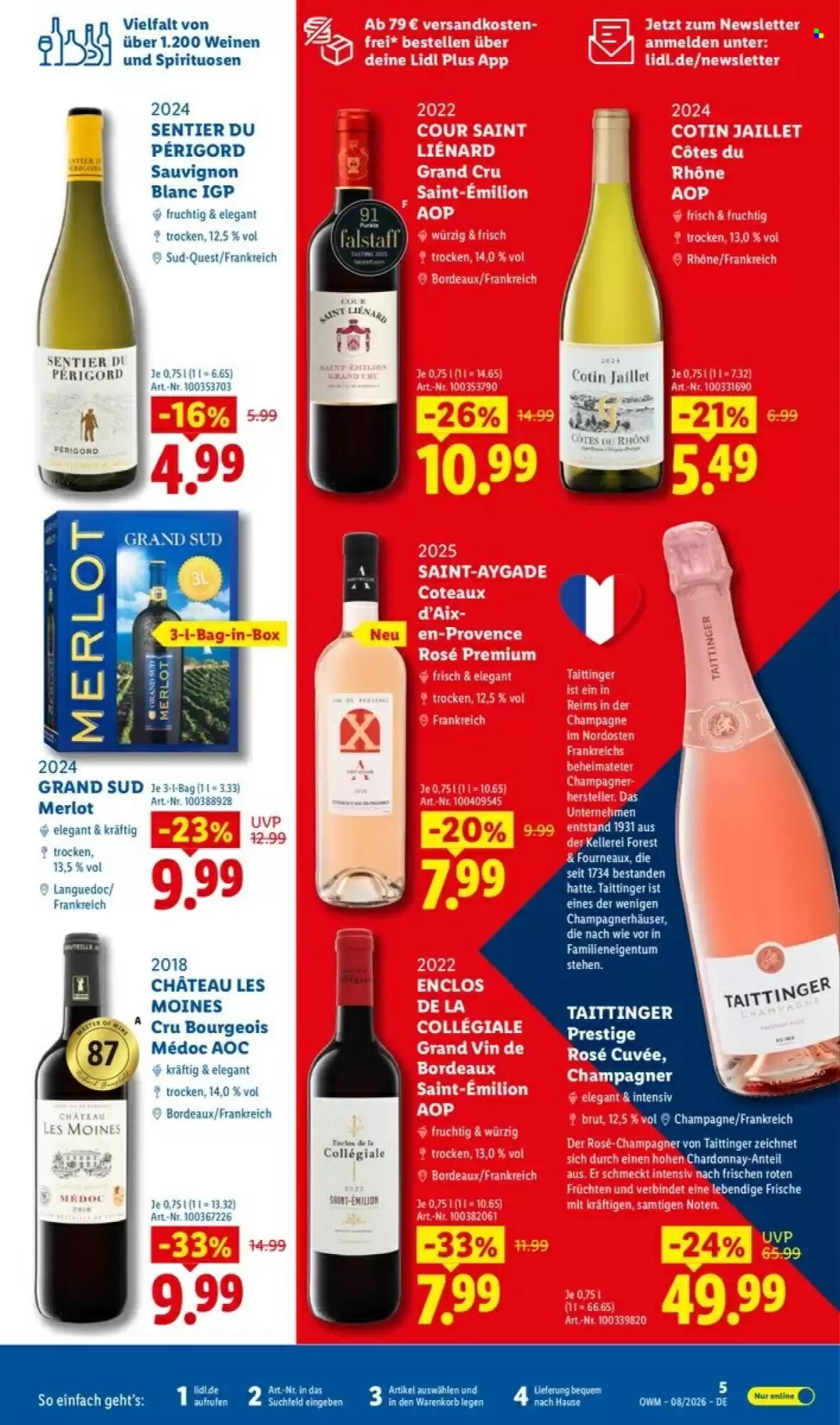 Lidl Prospekt (ab 01.08.2026) zum Blättern - Seite 5