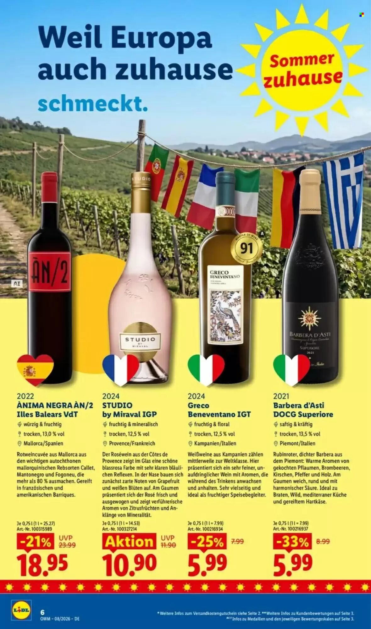 Lidl Prospekt (ab 01.08.2026) zum Blättern - Seite 6