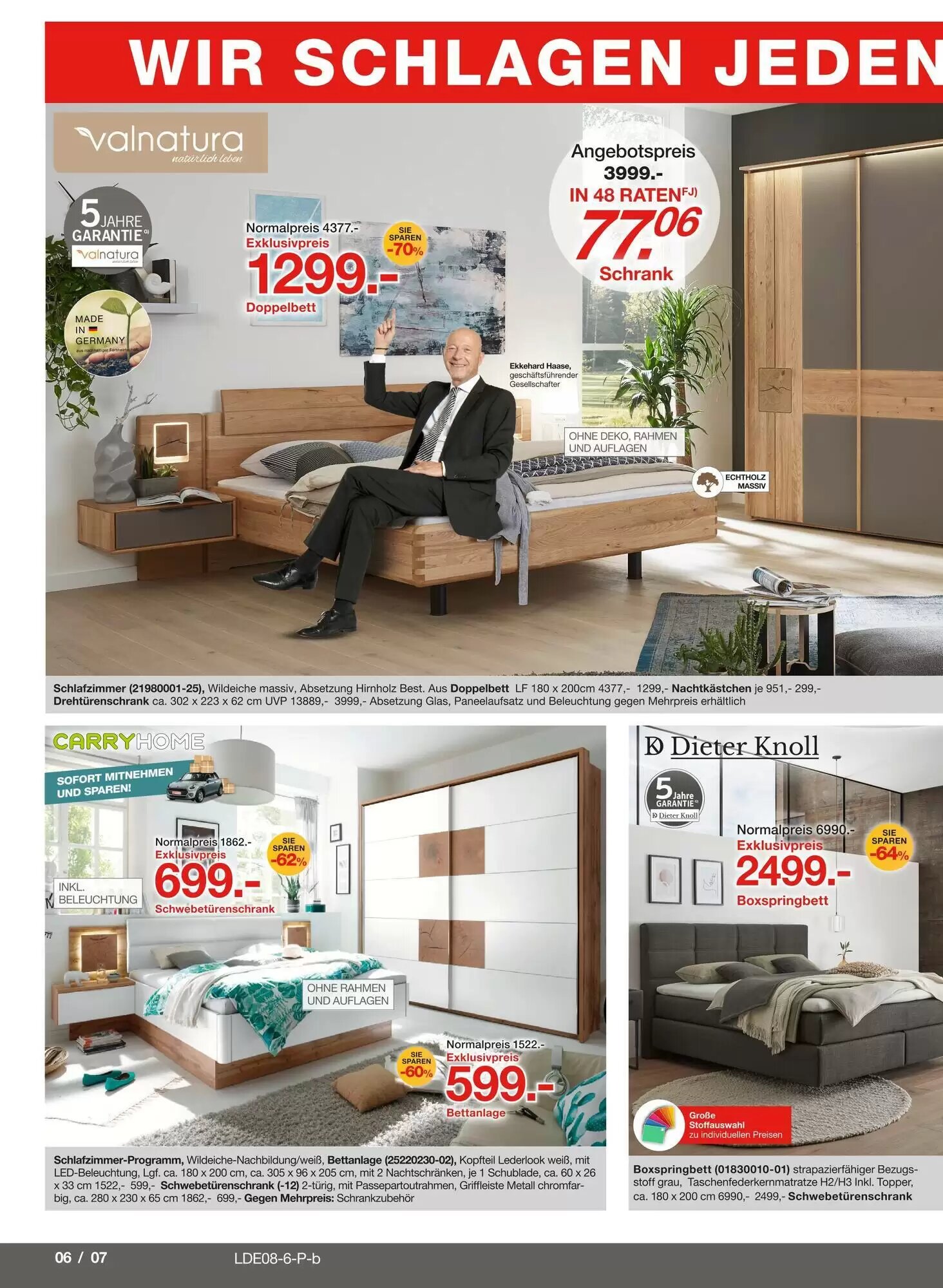 Möbelzentrum Pforzheim Prospekt (ab 01.08.2026) zum Blättern - Seite 6
