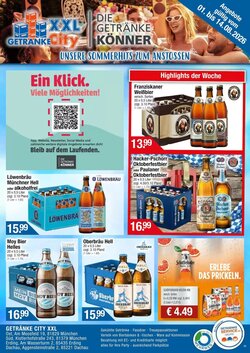 Getränke City Prospekt (ab 01.08.2026) zum Blättern