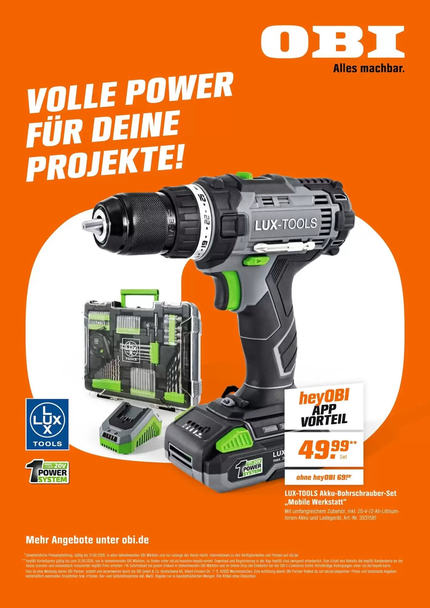 OBI Prospekt (ab 01.08.2026) zum Blättern - Seite 12