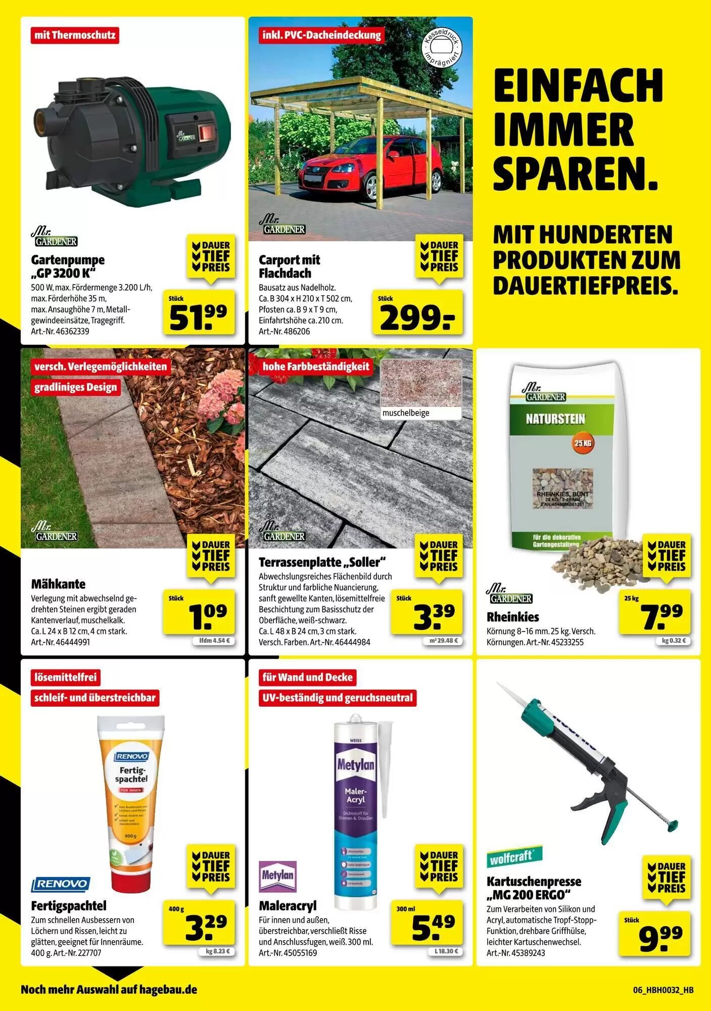 Hagebau Prospekt (ab 01.08.2026) zum Blättern - Seite 6