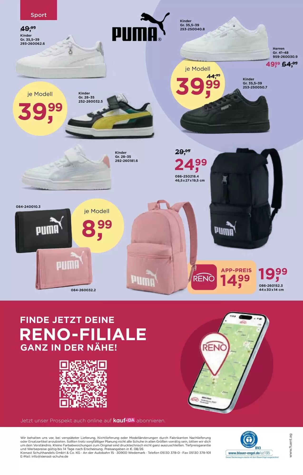 Reno Prospekt (ab 01.08.2026) zum Blättern - Seite 8
