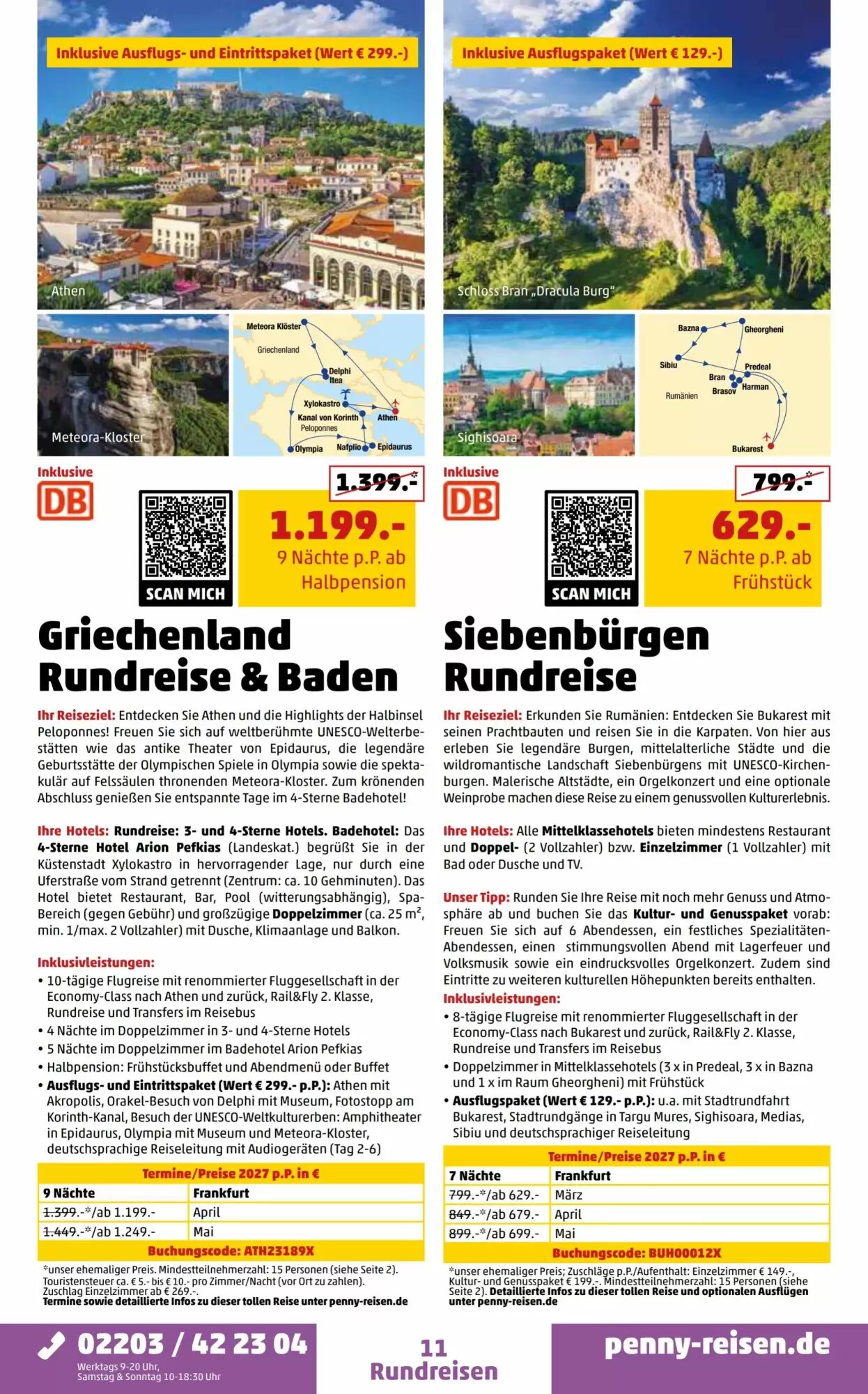 Penny Reisen Prospekt (ab 01.08.2026) zum Blättern - Seite 11