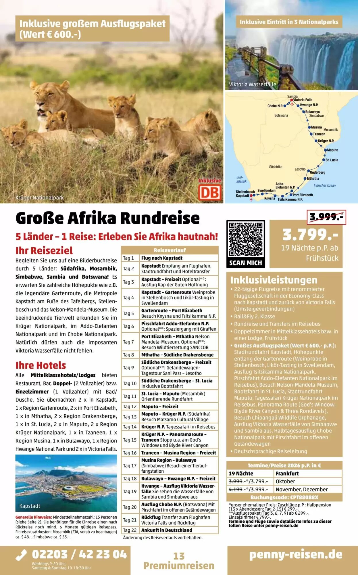 Penny Reisen Prospekt (ab 01.08.2026) zum Blättern - Seite 13