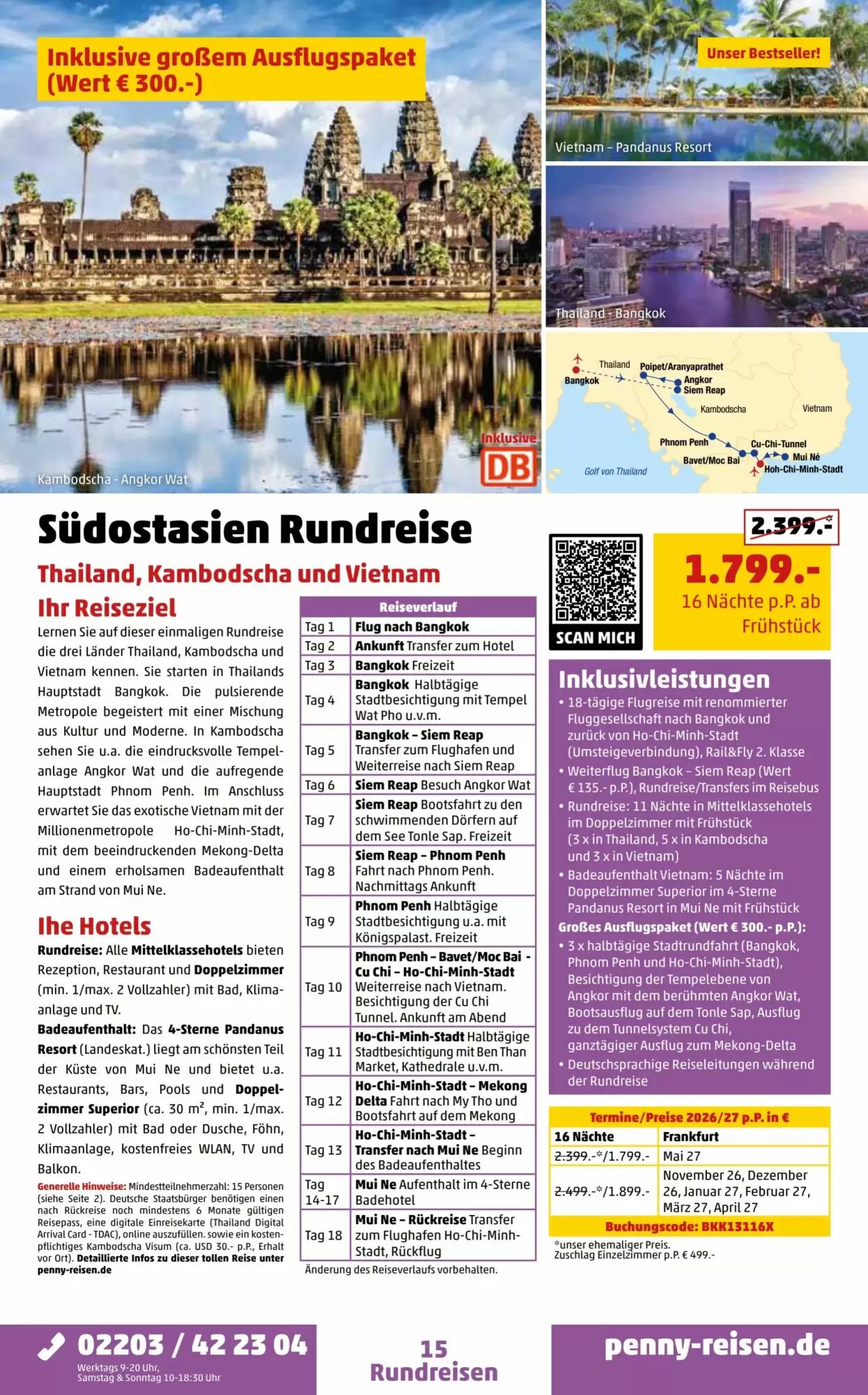 Penny Reisen Prospekt (ab 01.08.2026) zum Blättern - Seite 15