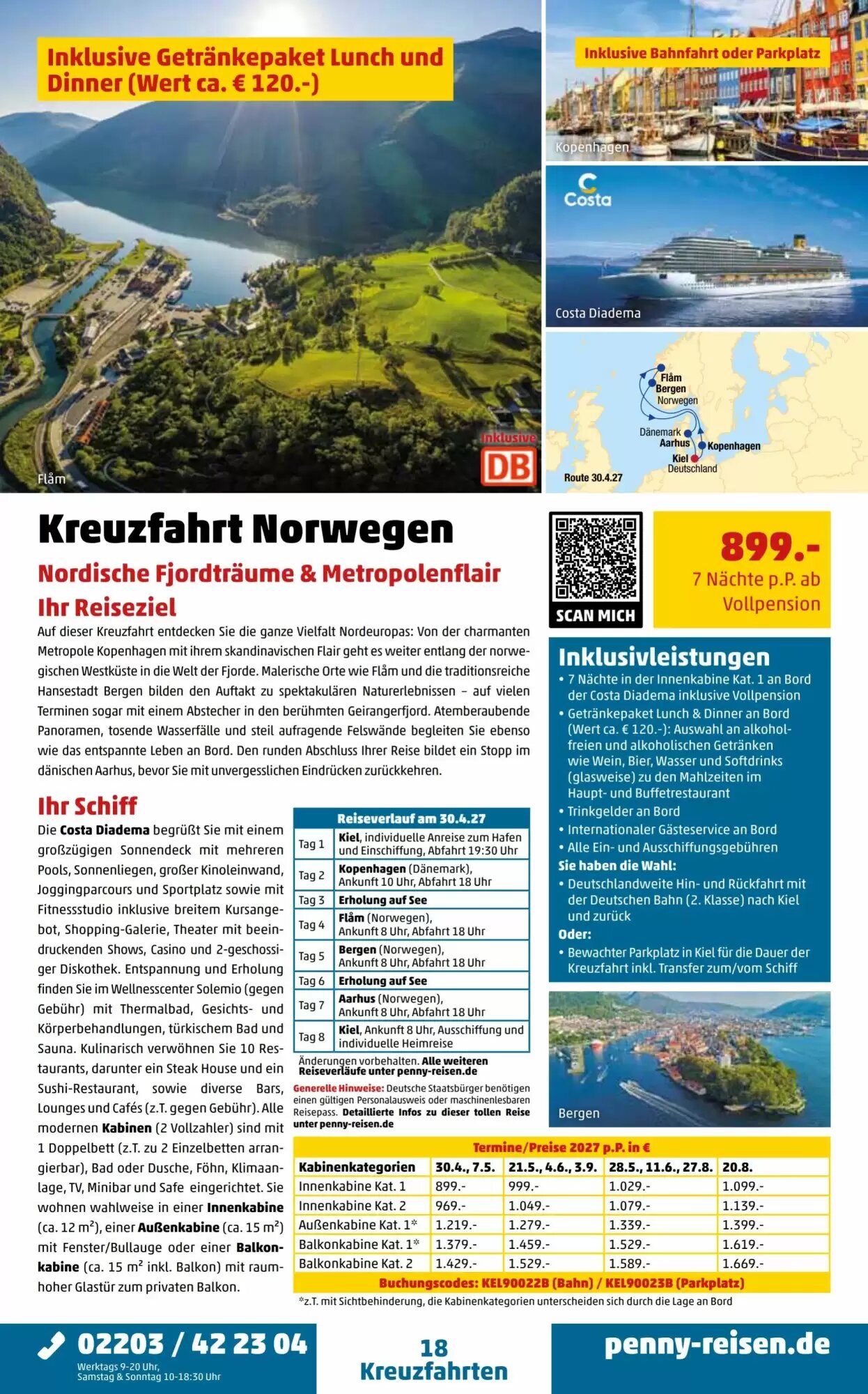 Penny Reisen Prospekt (ab 01.08.2026) zum Blättern - Seite 18