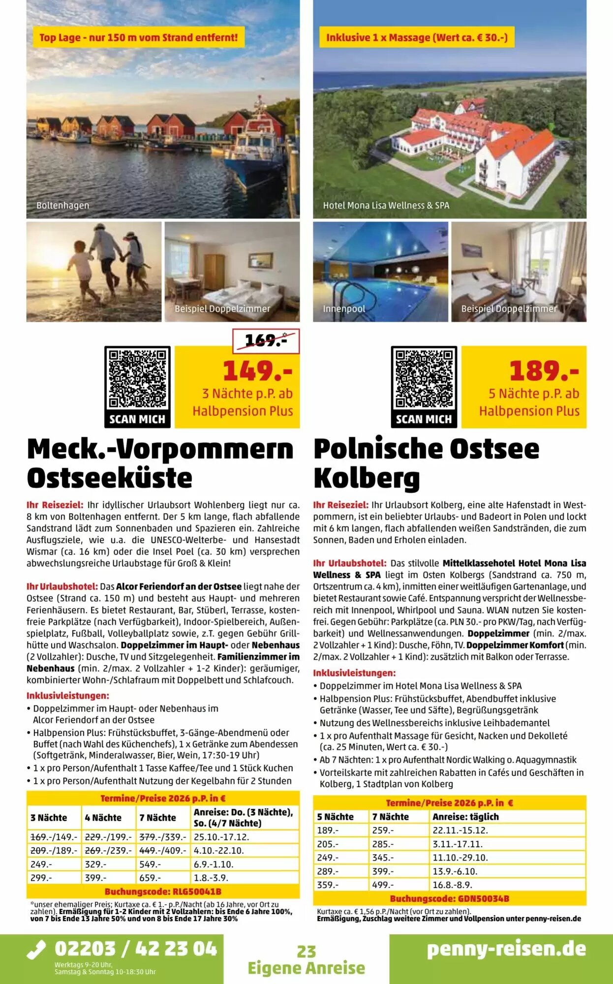 Penny Reisen Prospekt (ab 01.08.2026) zum Blättern - Seite 23