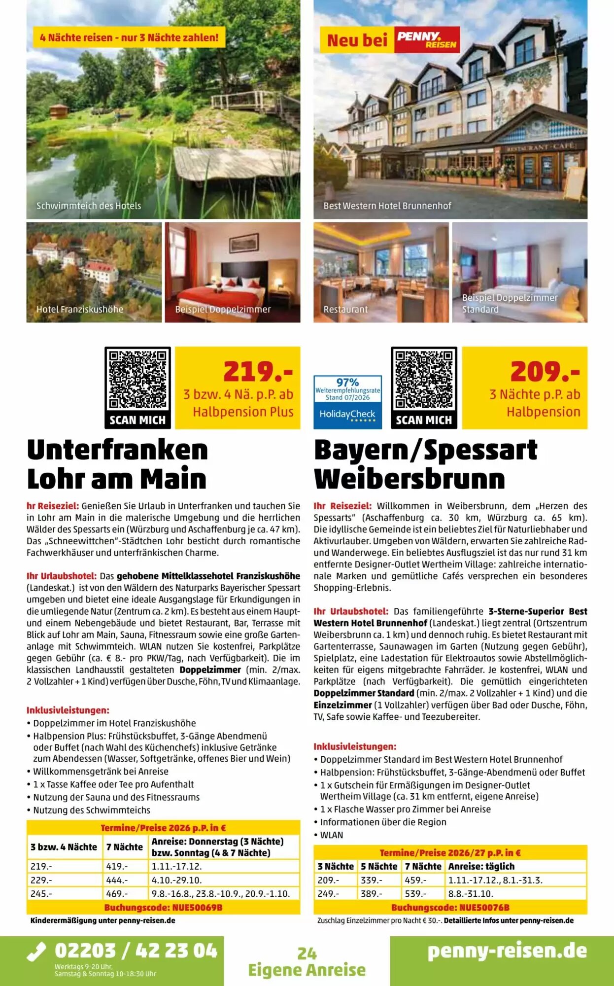 Penny Reisen Prospekt (ab 01.08.2026) zum Blättern - Seite 24