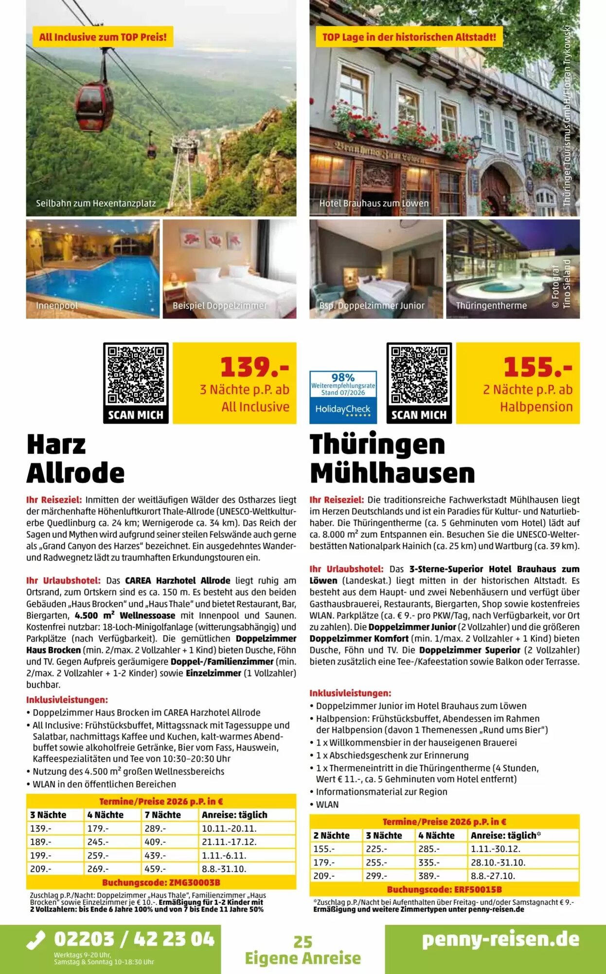 Penny Reisen Prospekt (ab 01.08.2026) zum Blättern - Seite 25