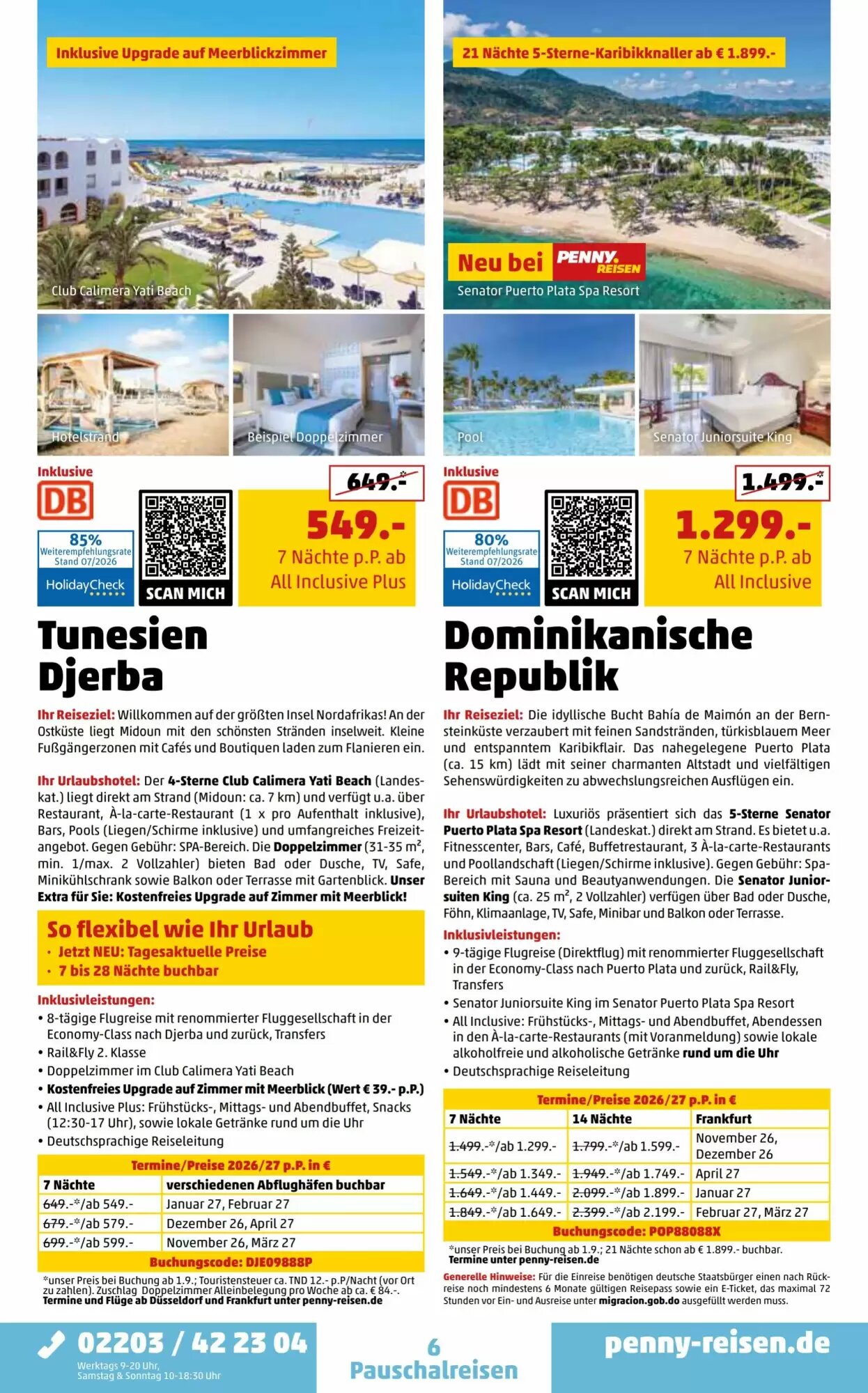 Penny Reisen Prospekt (ab 01.08.2026) zum Blättern - Seite 6