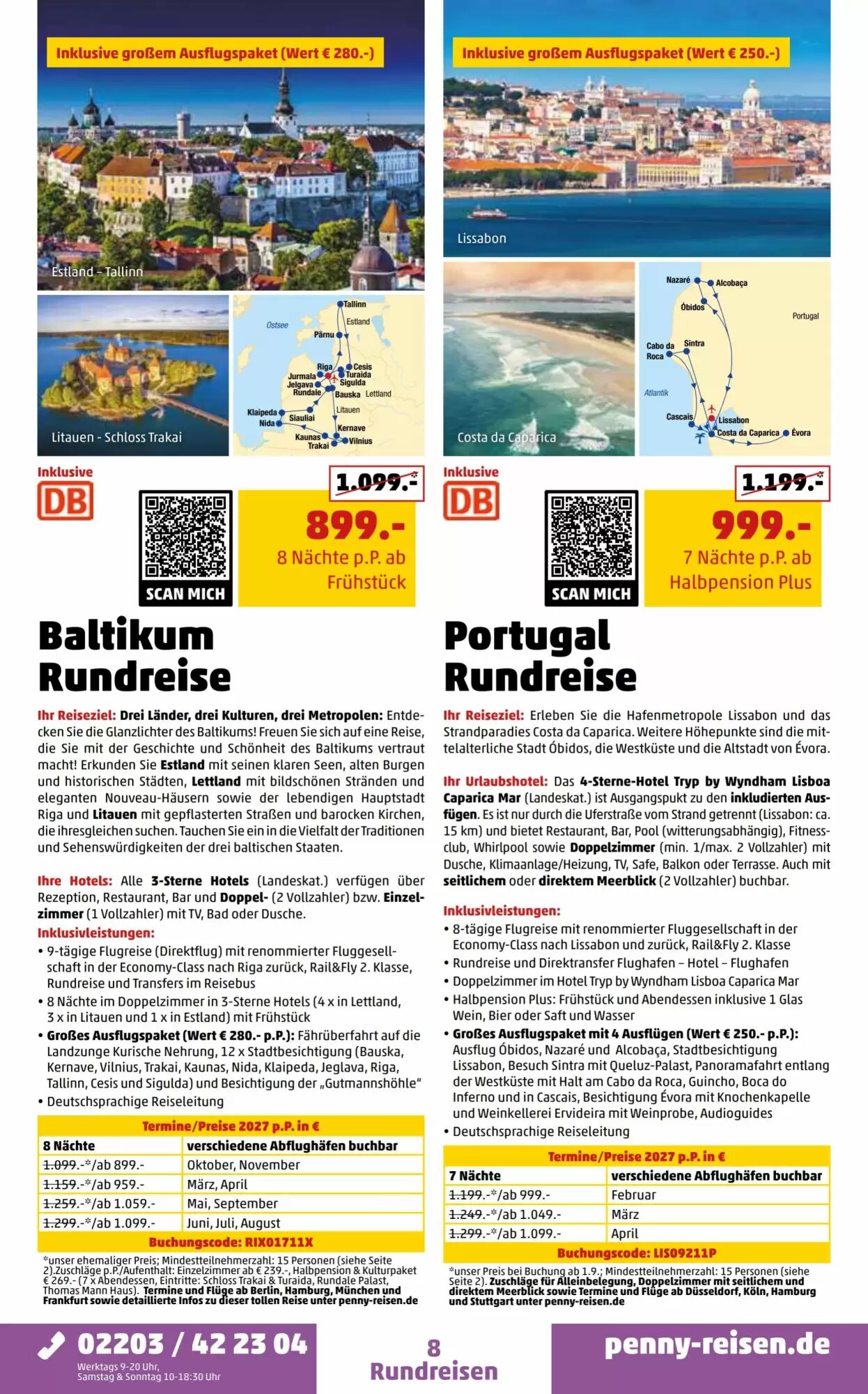 Penny Reisen Prospekt (ab 01.08.2026) zum Blättern - Seite 8