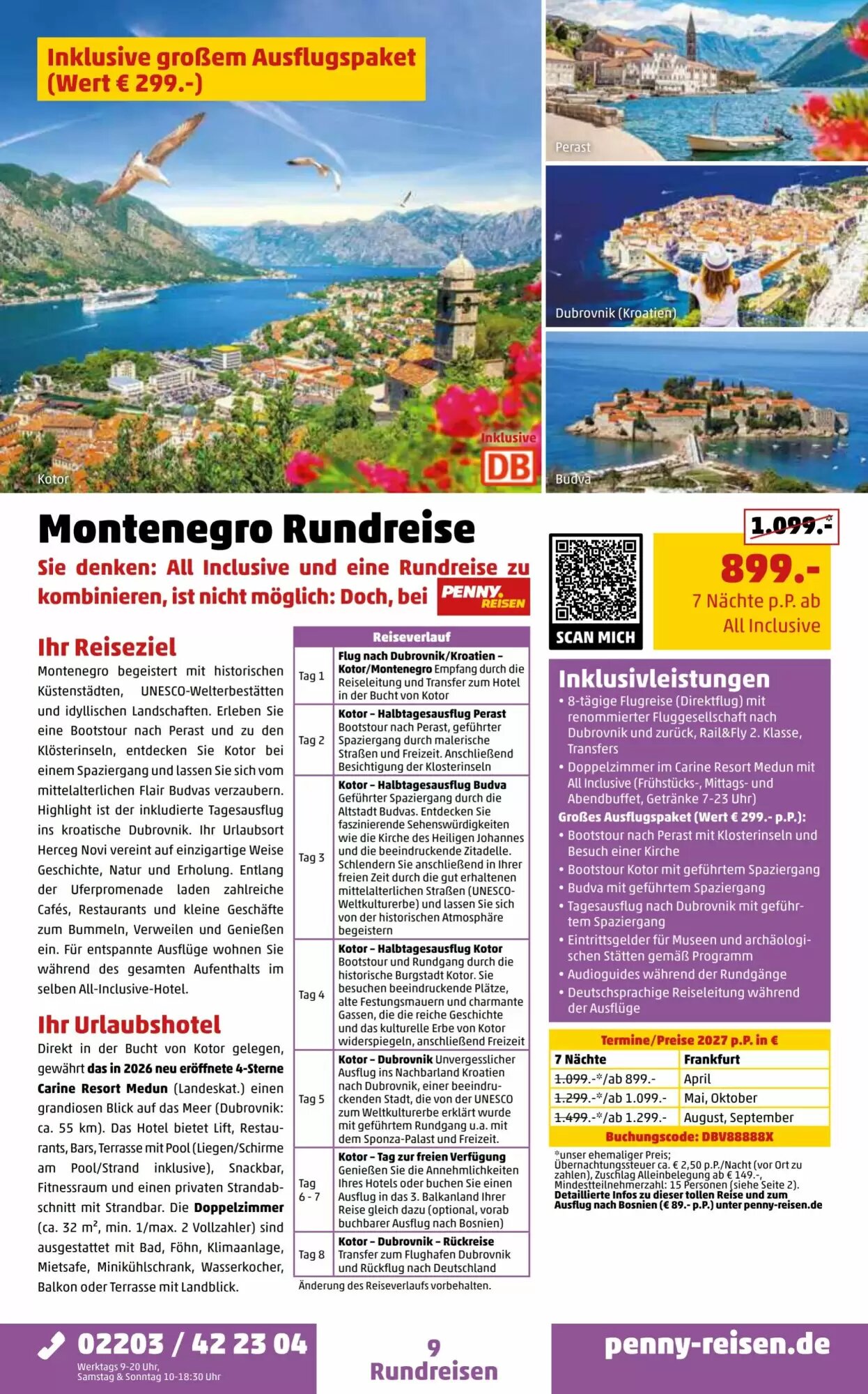Penny Reisen Prospekt (ab 01.08.2026) zum Blättern - Seite 9