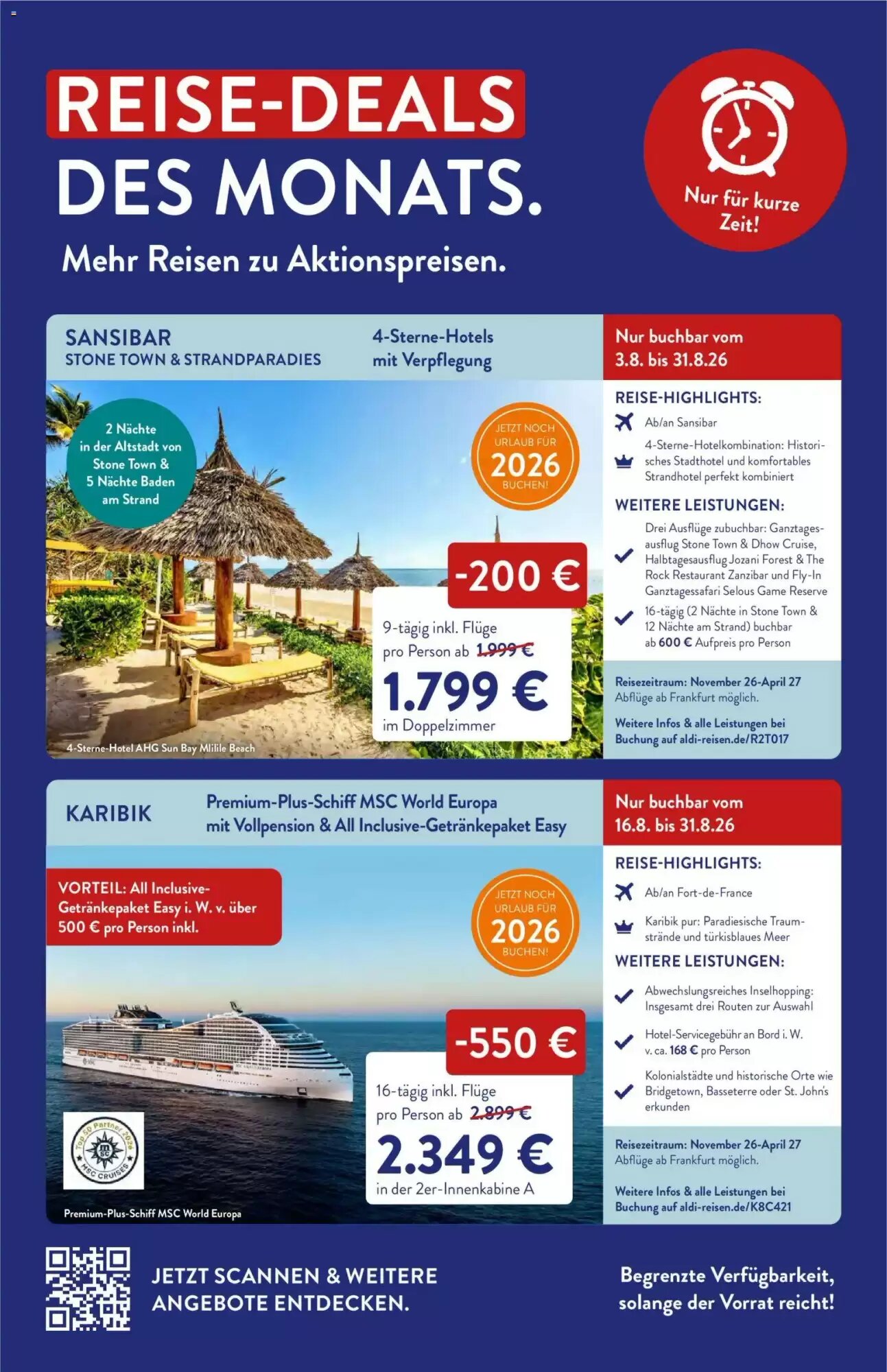 ALDI Nord Reisen Prospekt (ab 01.08.2026) zum Blättern - Seite 3