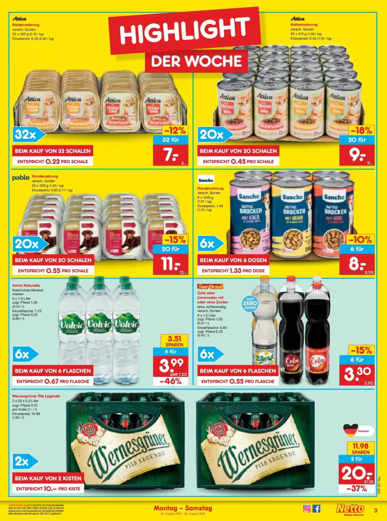 Netto Marken-Discount Prospekt (ab 02.08.2026) zum Blättern - Seite 3