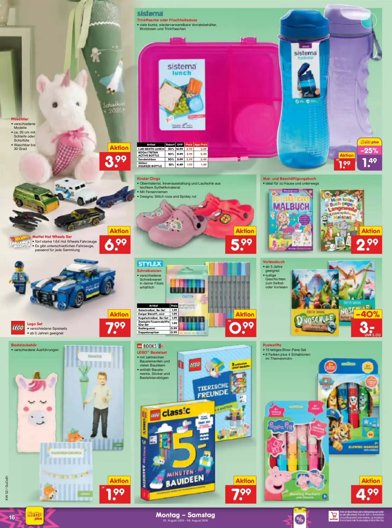 Netto Marken-Discount Prospekt (ab 02.08.2026) zum Blättern - Seite 32