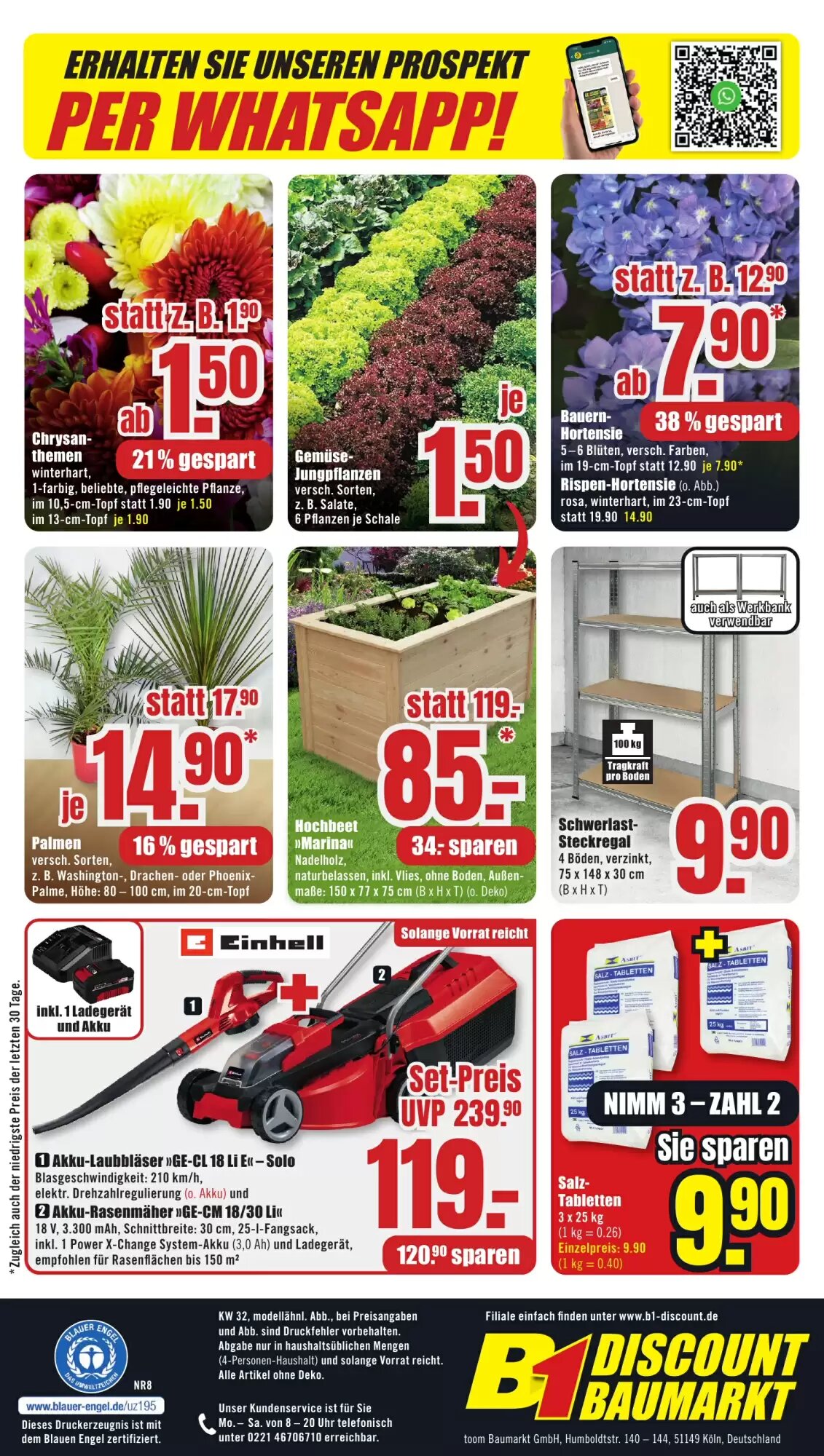 B1 Discount Baumarkt Prospekt (ab 02.08.2026) zum Blättern - Seite 6