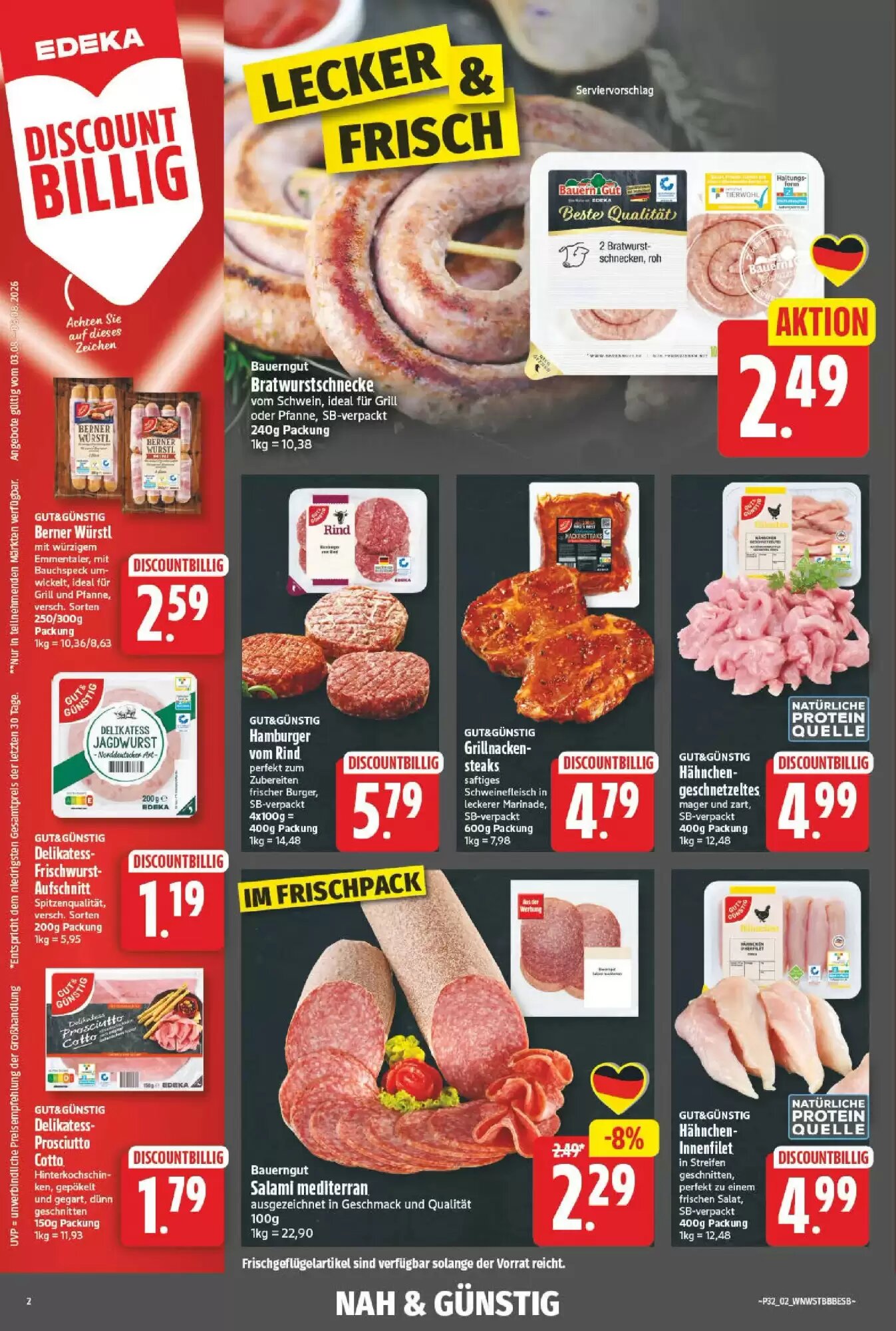 nah & gut Prospekt (ab 02.08.2026) zum Blättern - Seite 2