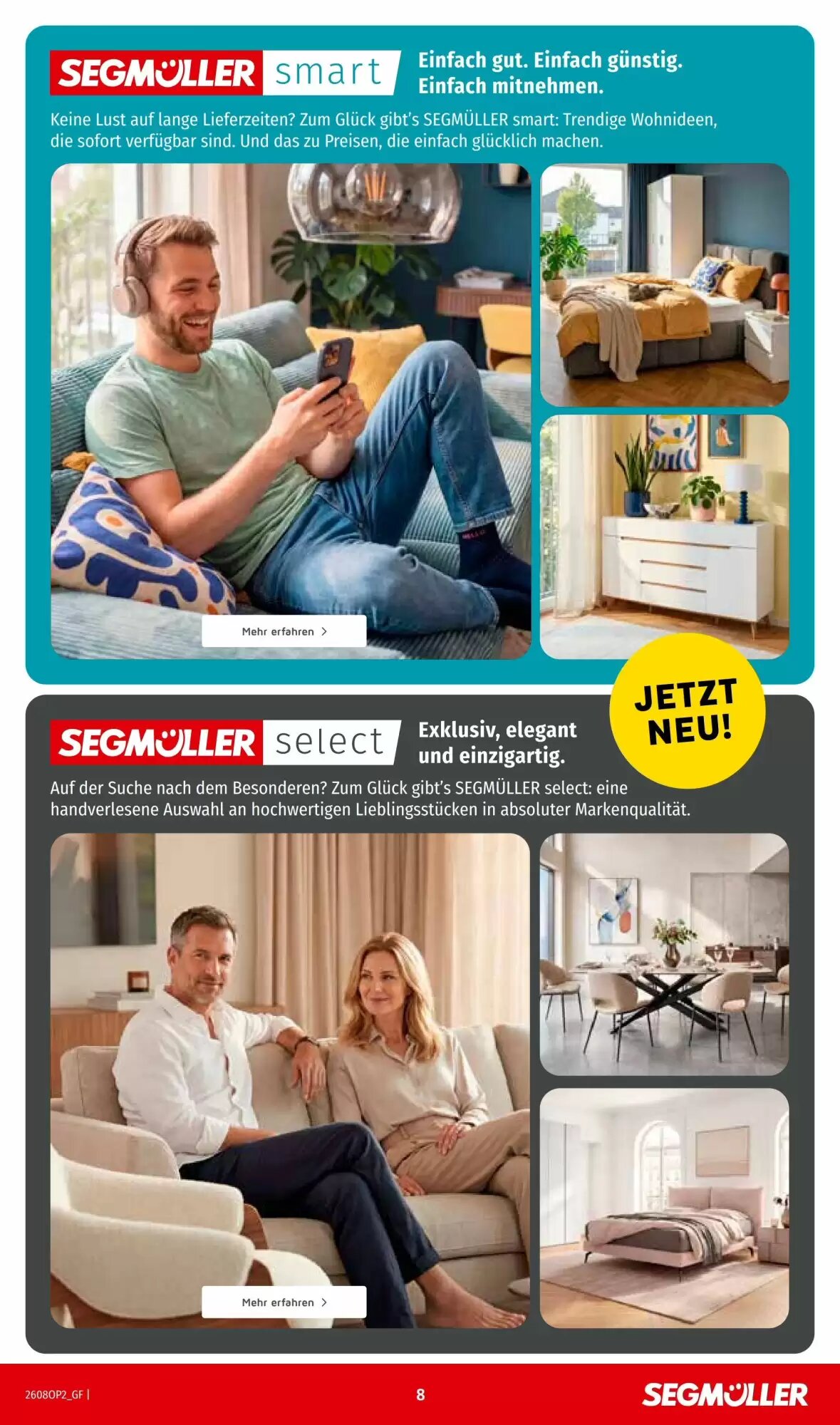 Segmüller Prospekt (ab 02.08.2026) zum Blättern - Seite 8