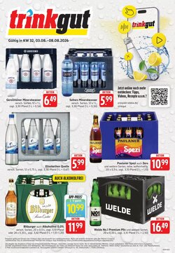 trinkgut Prospekt (ab 02.08.2026) zum Blättern