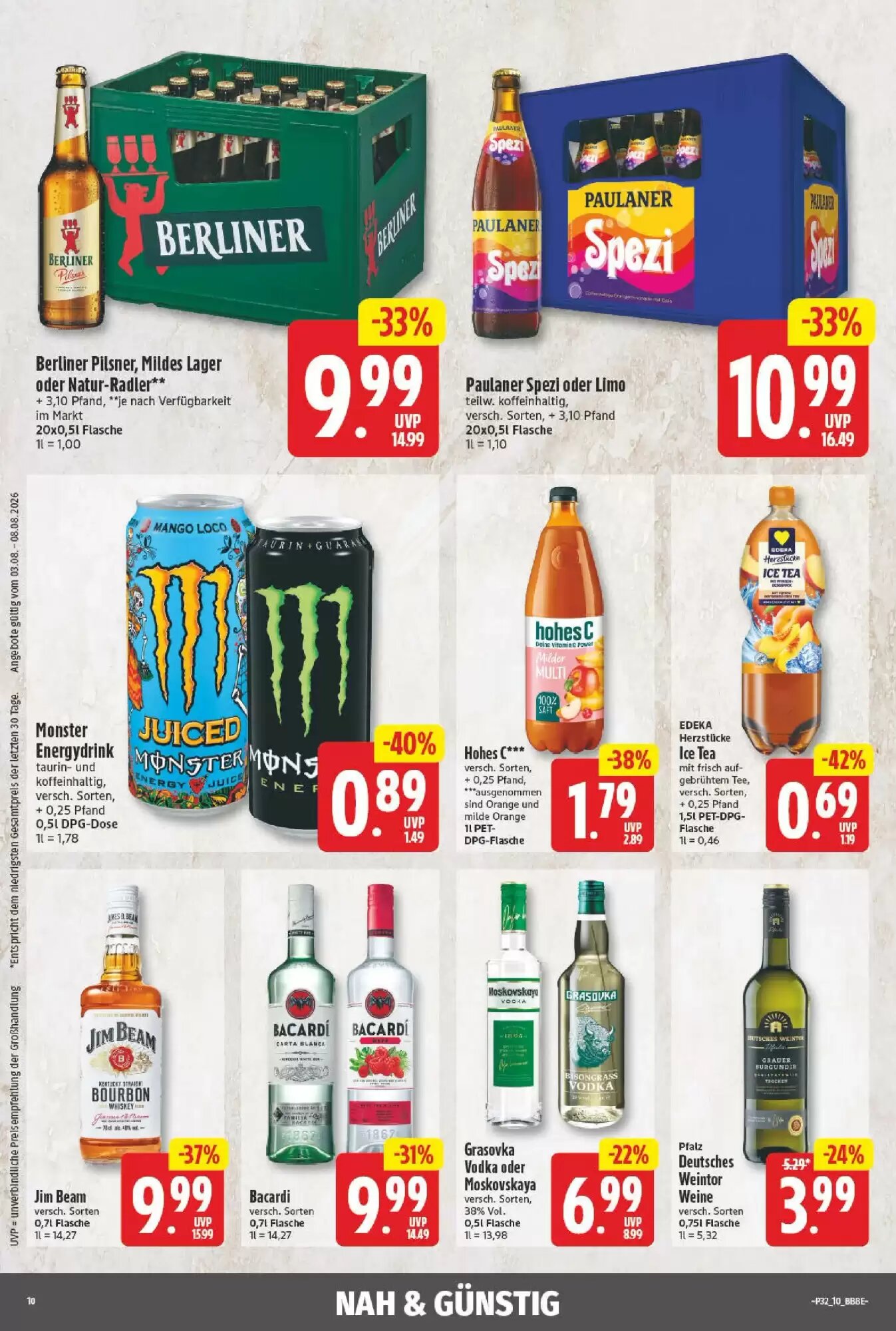NP Discount Prospekt (ab 02.08.2026) zum Blättern - Seite 10