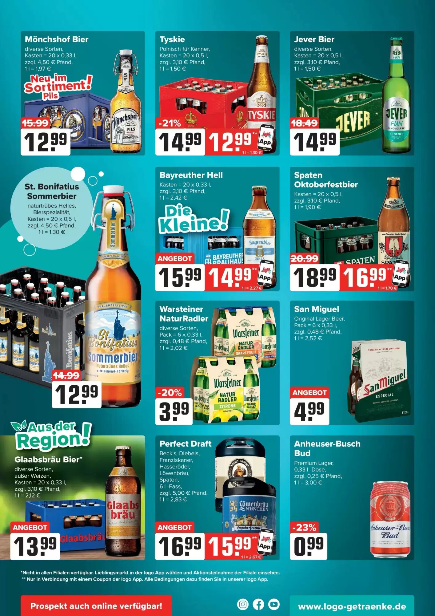 Logo Getränkemarkt Prospekt (ab 02.08.2026) zum Blättern - Seite 2
