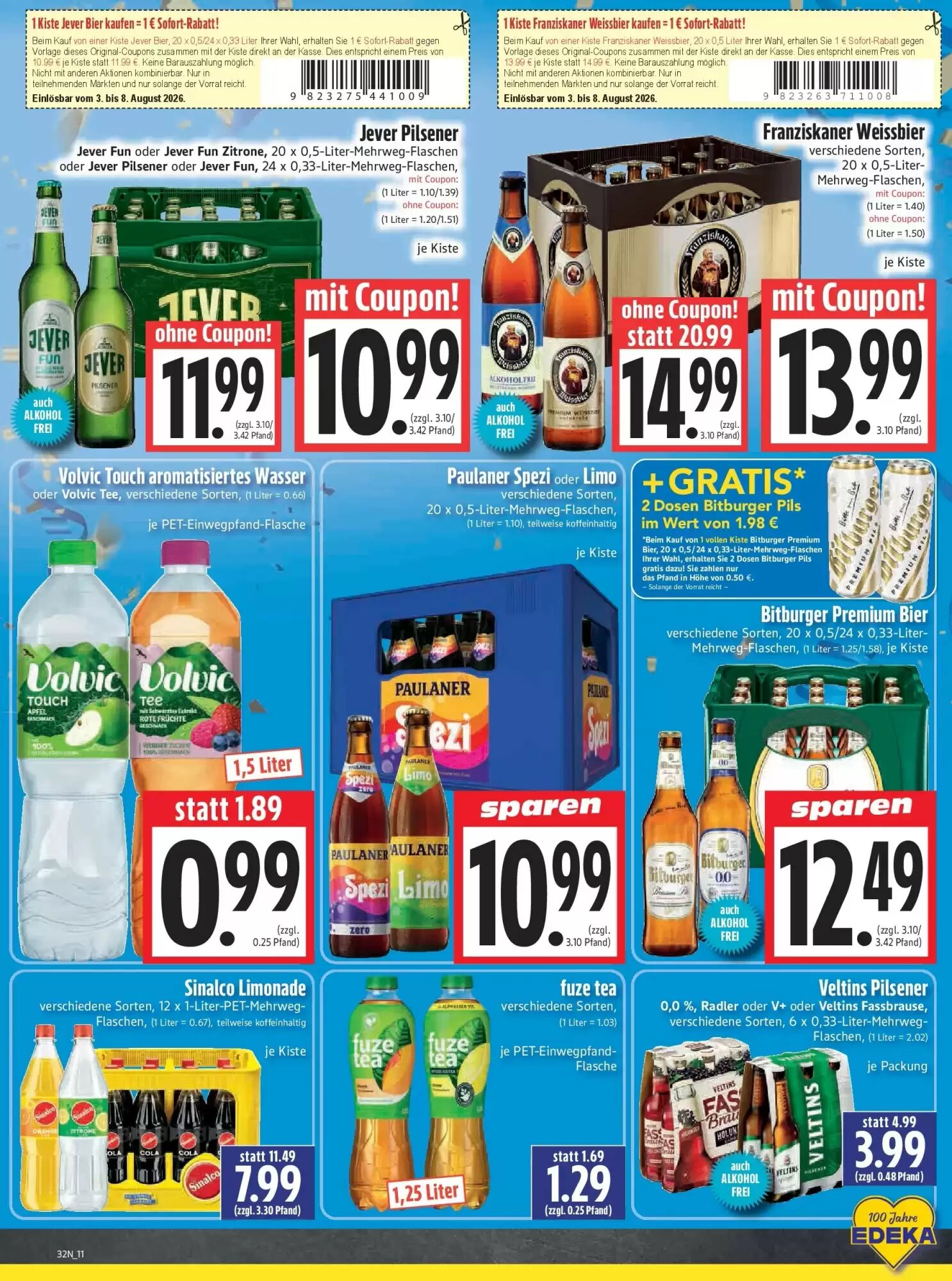 EDEKA Hahner Prospekt (ab 02.08.2026) zum Blättern - Seite 13