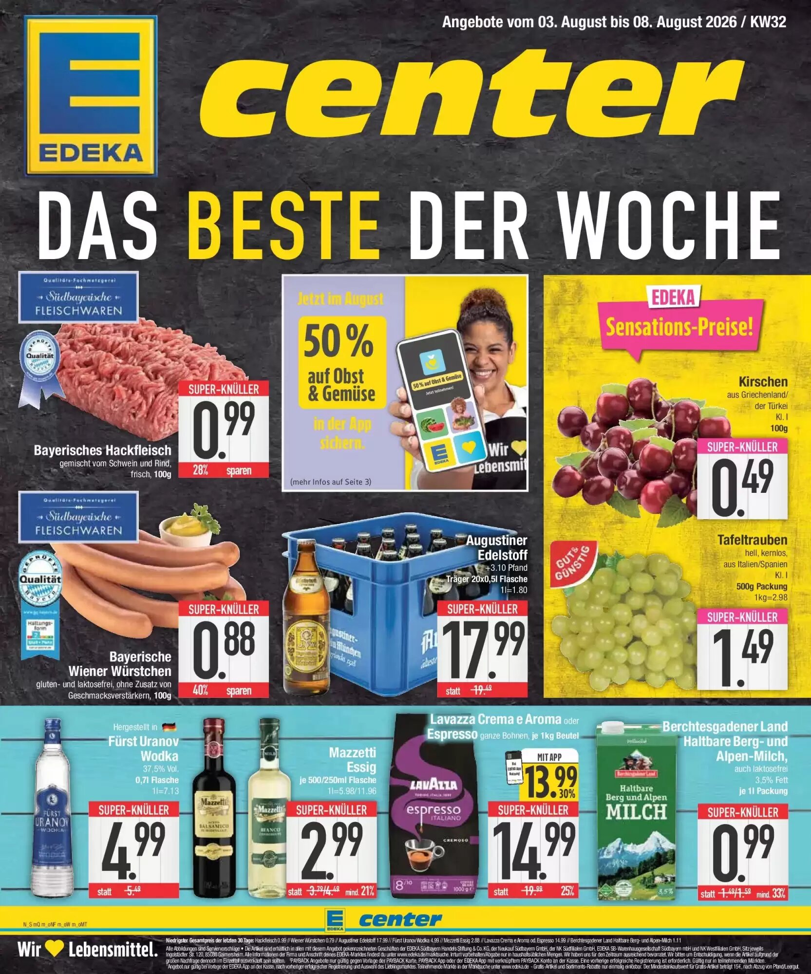 Edeka Prospekt (ab 02.08.2026) zum Blättern - Seite 1