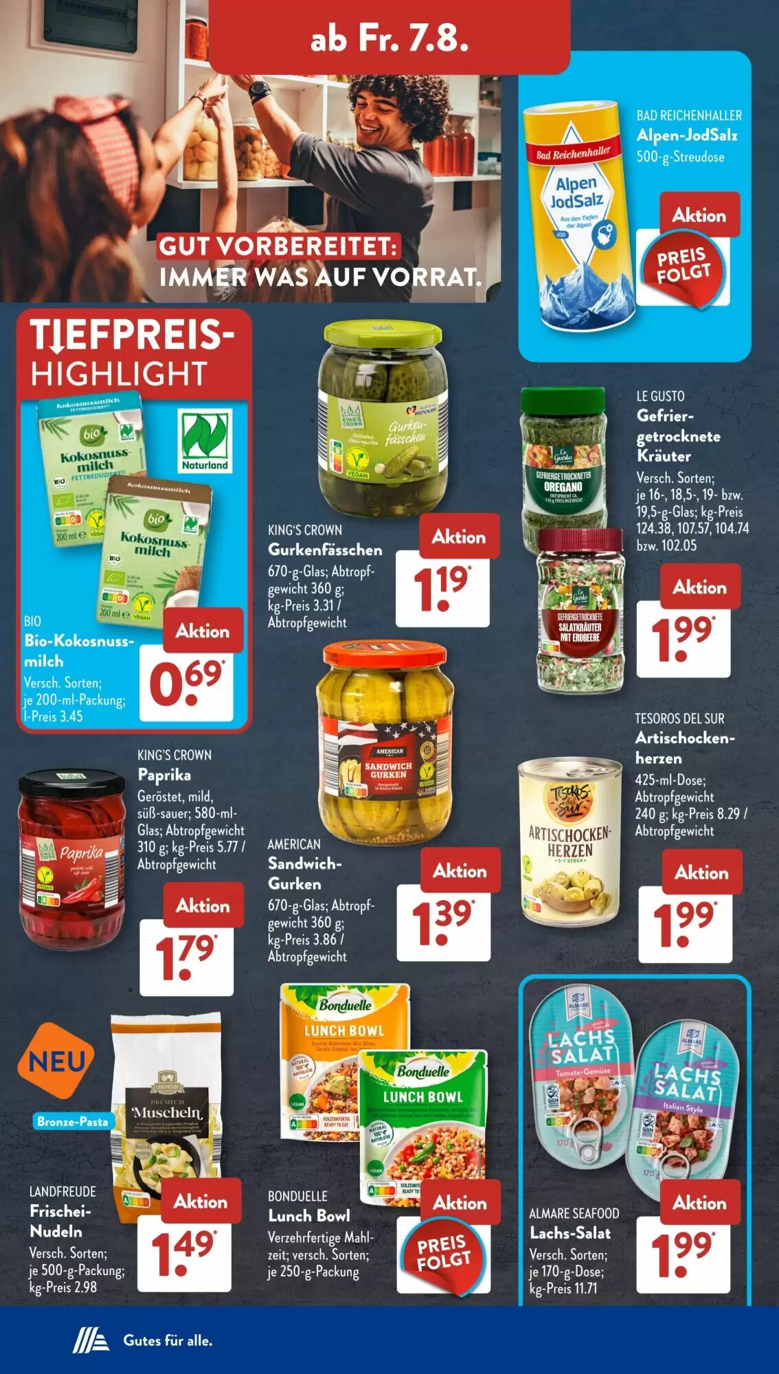 Aldi Süd Prospekt (ab 03.08.2026) zum Blättern - Seite 14