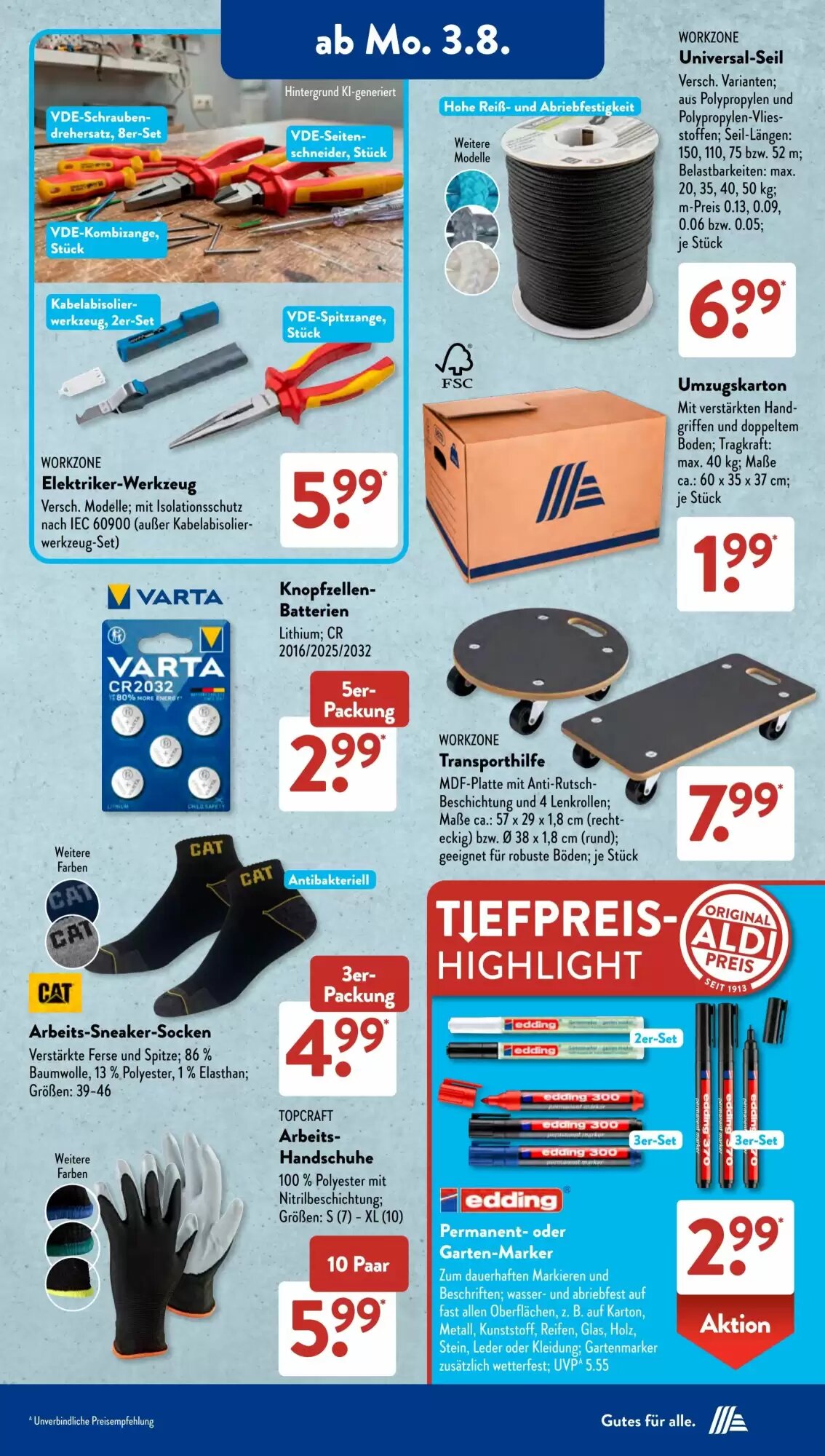 Aldi Süd Prospekt (ab 03.08.2026) zum Blättern - Seite 5