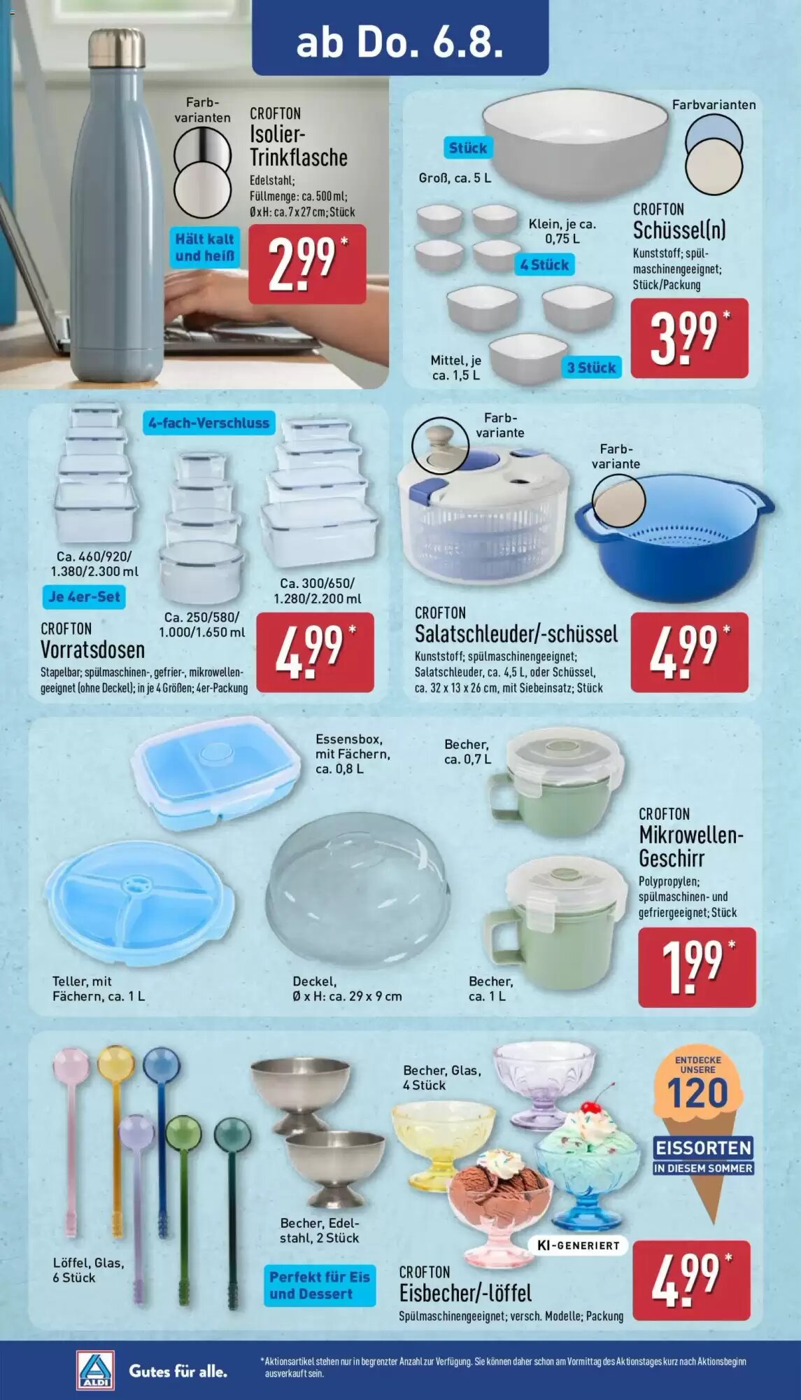 Aldi Nord Prospekt (ab 03.08.2026) zum Blättern - Seite 10