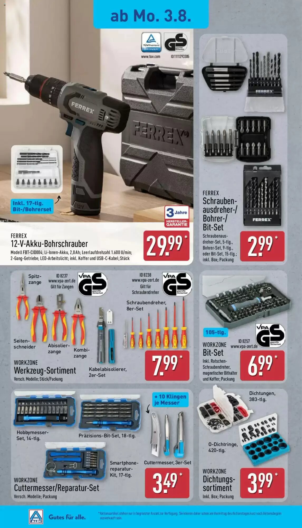 Aldi Nord Prospekt (ab 03.08.2026) zum Blättern - Seite 4