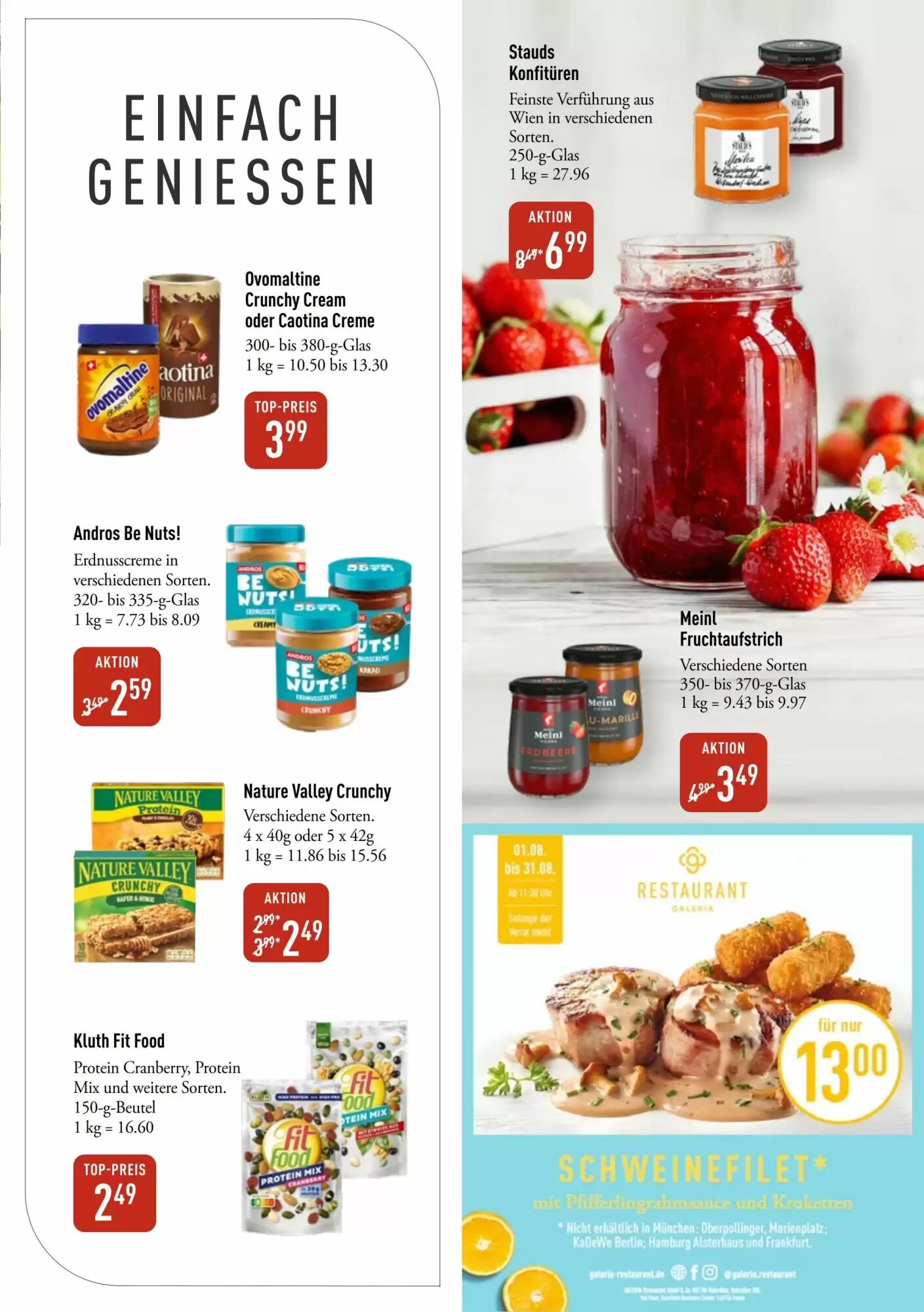 Galeria Markthalle Prospekt (ab 03.08.2026) zum Blättern - Seite 9