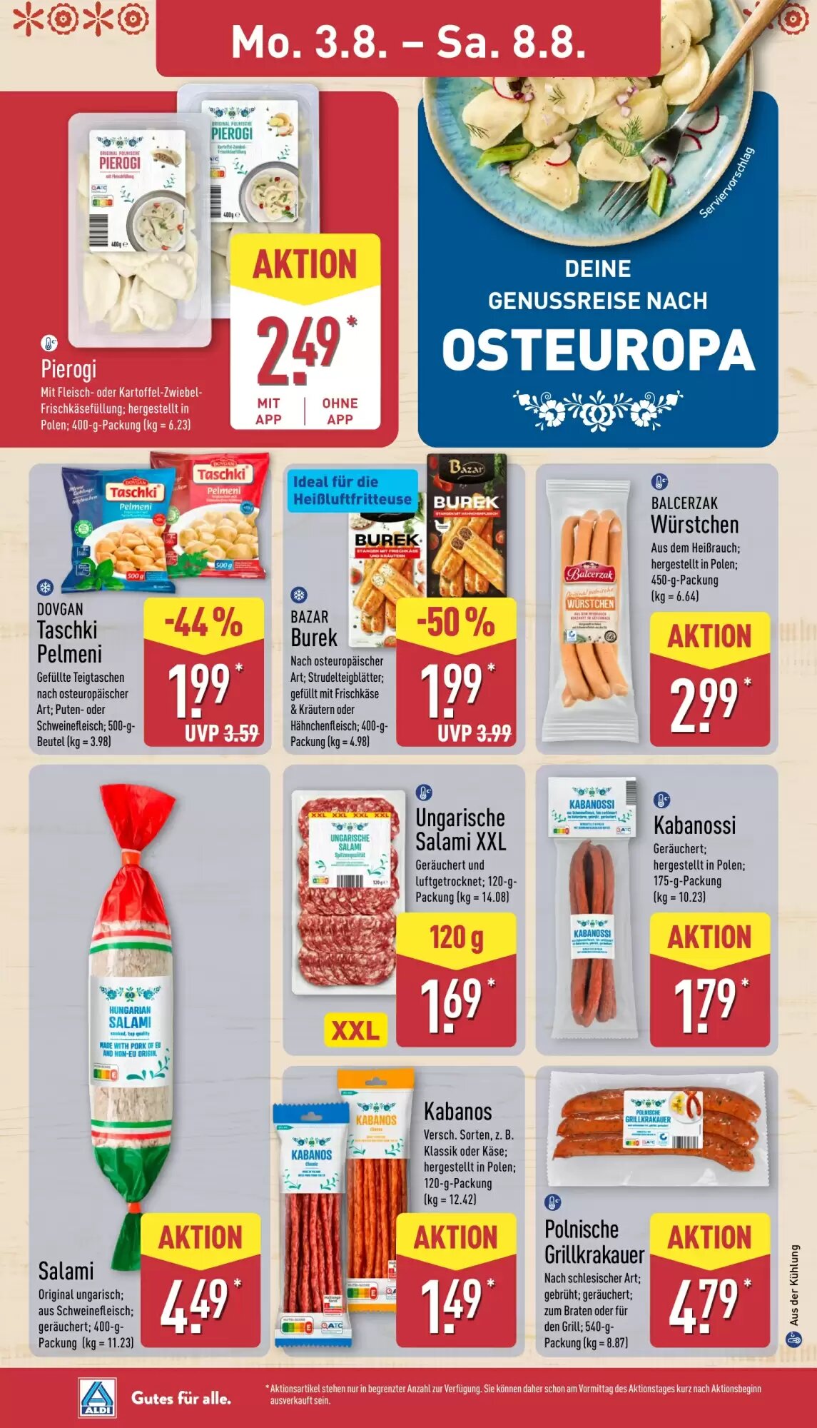 Aldi Nord Prospekt (ab 03.08.2026) zum Blättern - Seite 10