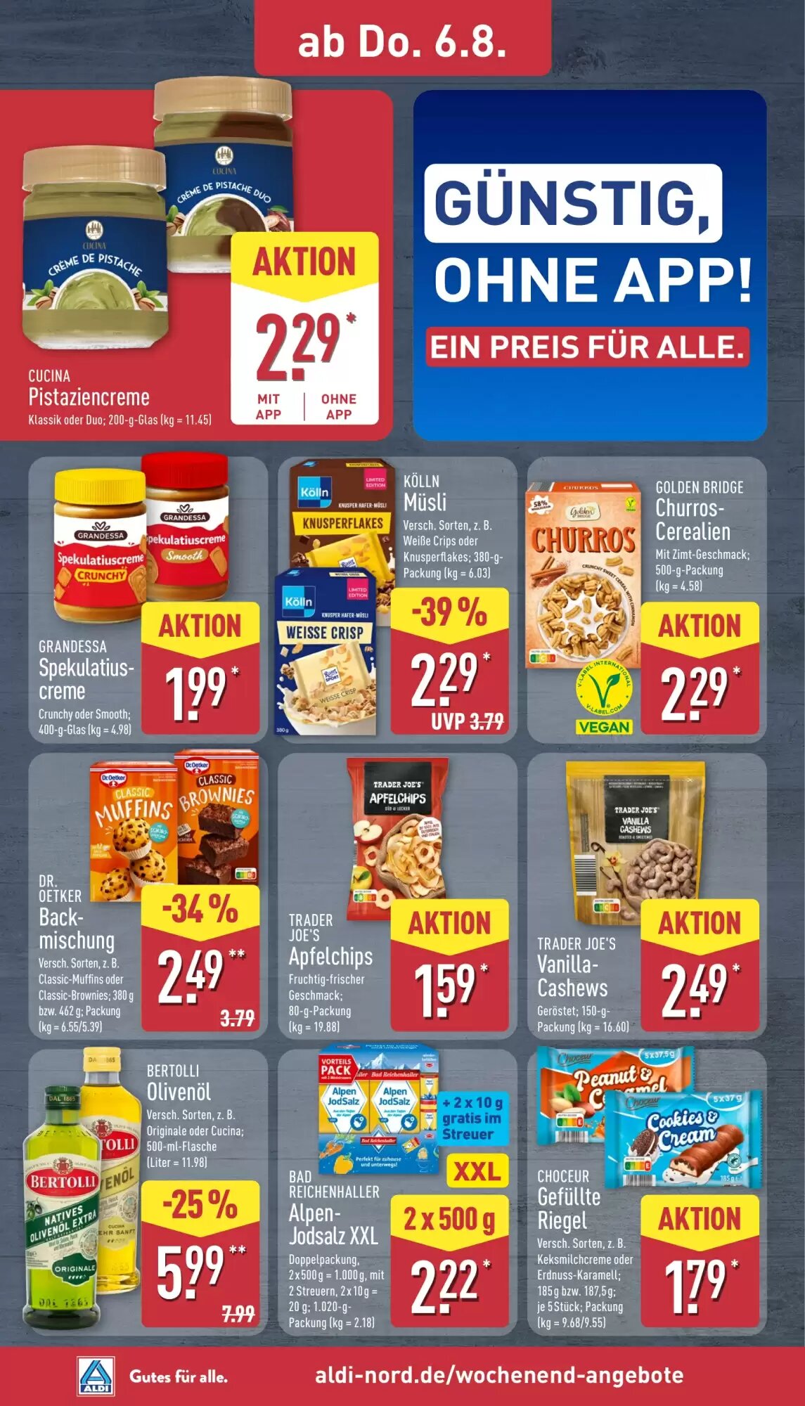 Aldi Nord Prospekt (ab 03.08.2026) zum Blättern - Seite 30