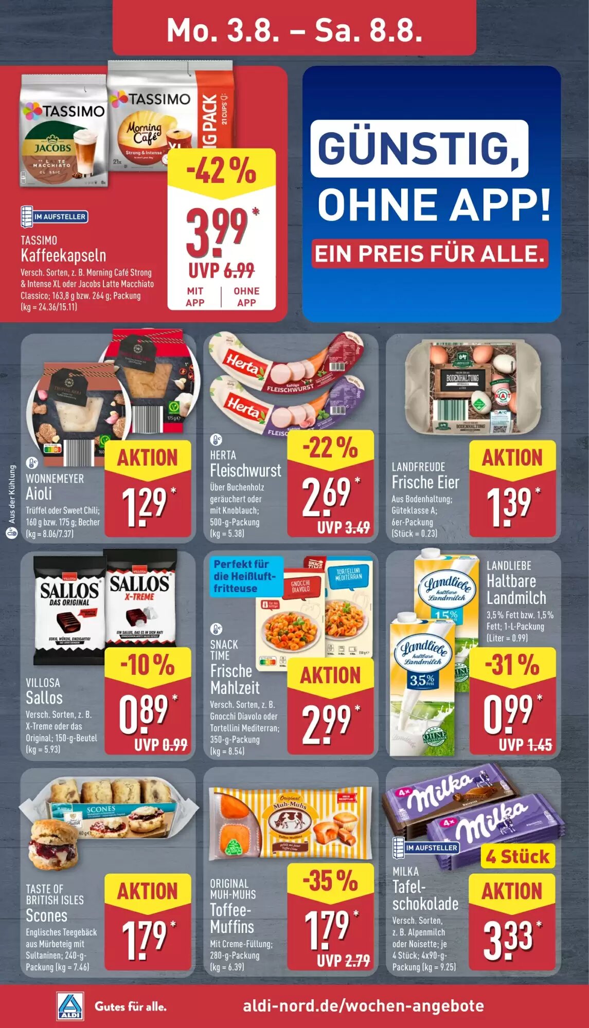 Aldi Nord Prospekt (ab 03.08.2026) zum Blättern - Seite 6