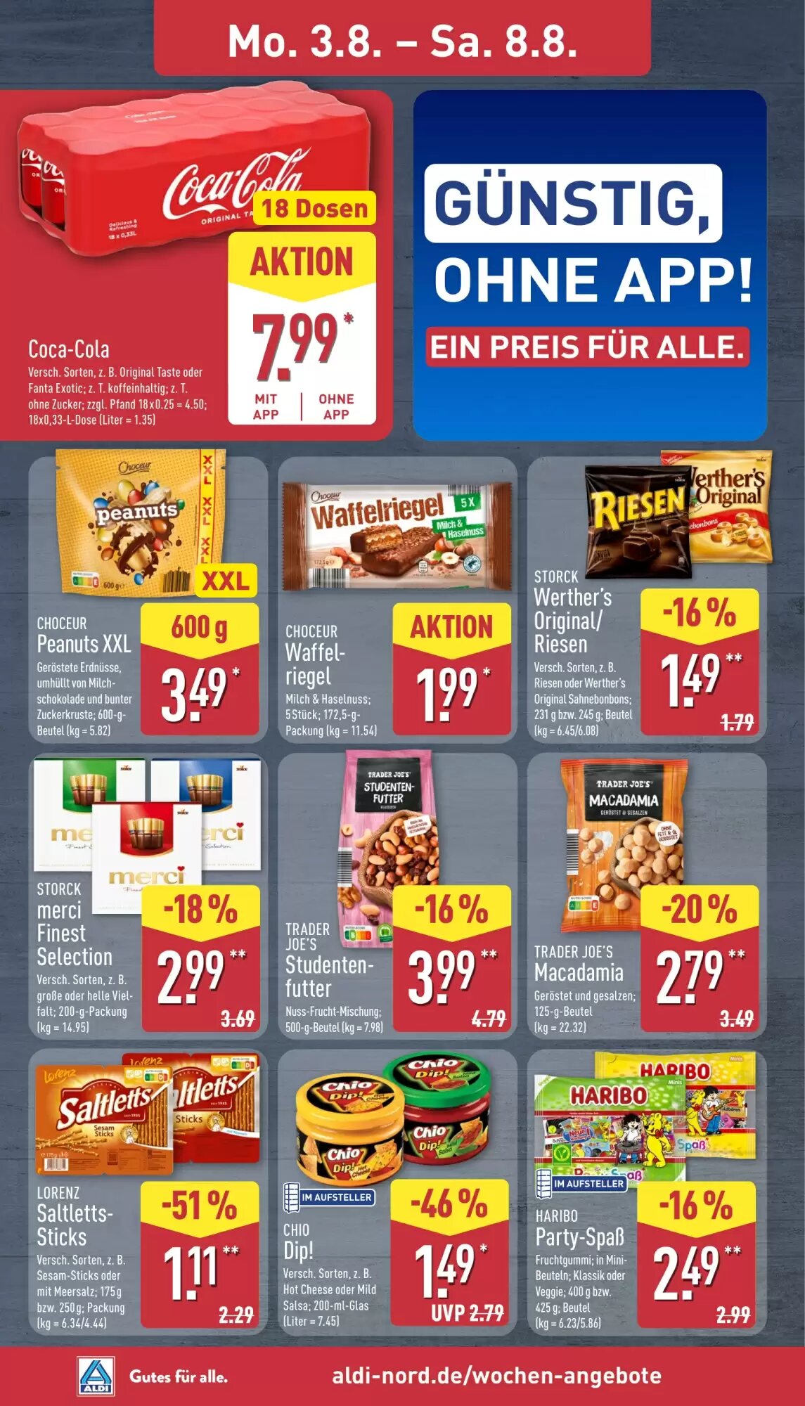 Aldi Nord Prospekt (ab 03.08.2026) zum Blättern - Seite 8