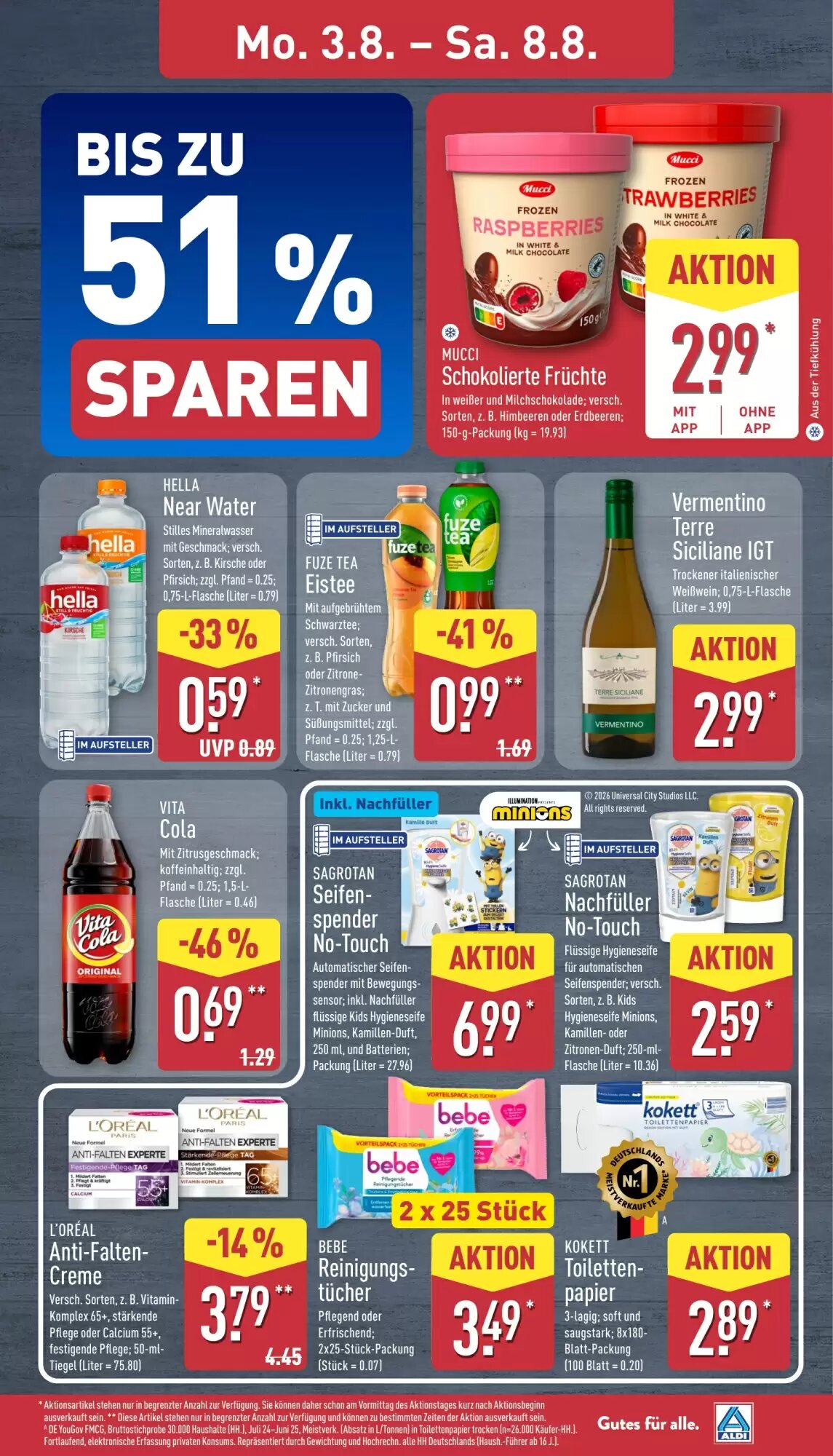 Aldi Nord Prospekt (ab 03.08.2026) zum Blättern - Seite 9