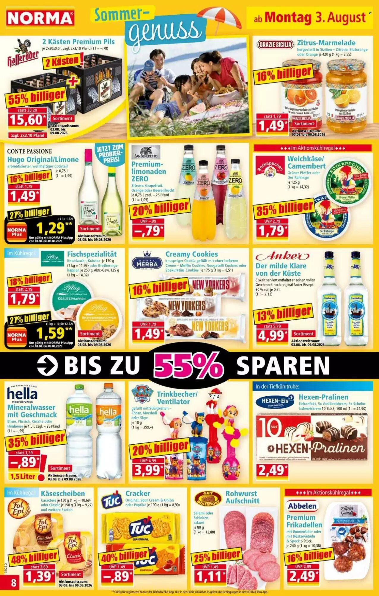 Norma Prospekt (ab 03.08.2026) zum Blättern - Seite 8